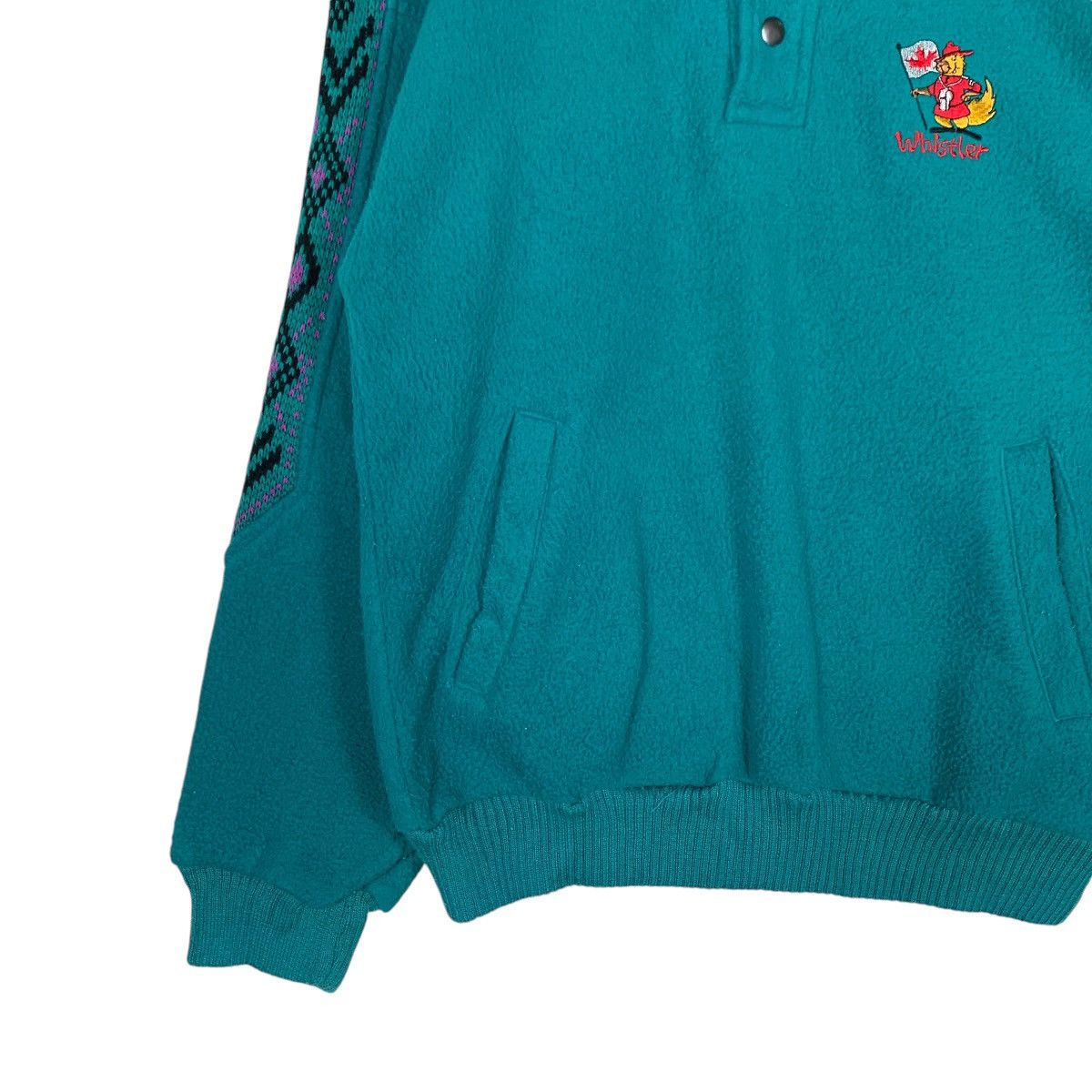 Berg & Berg Berg & Berg Whistler Canada Half Button Fleece #1410-C64 Size US S / EU 44-46 / 1 - 3 Thumbnail