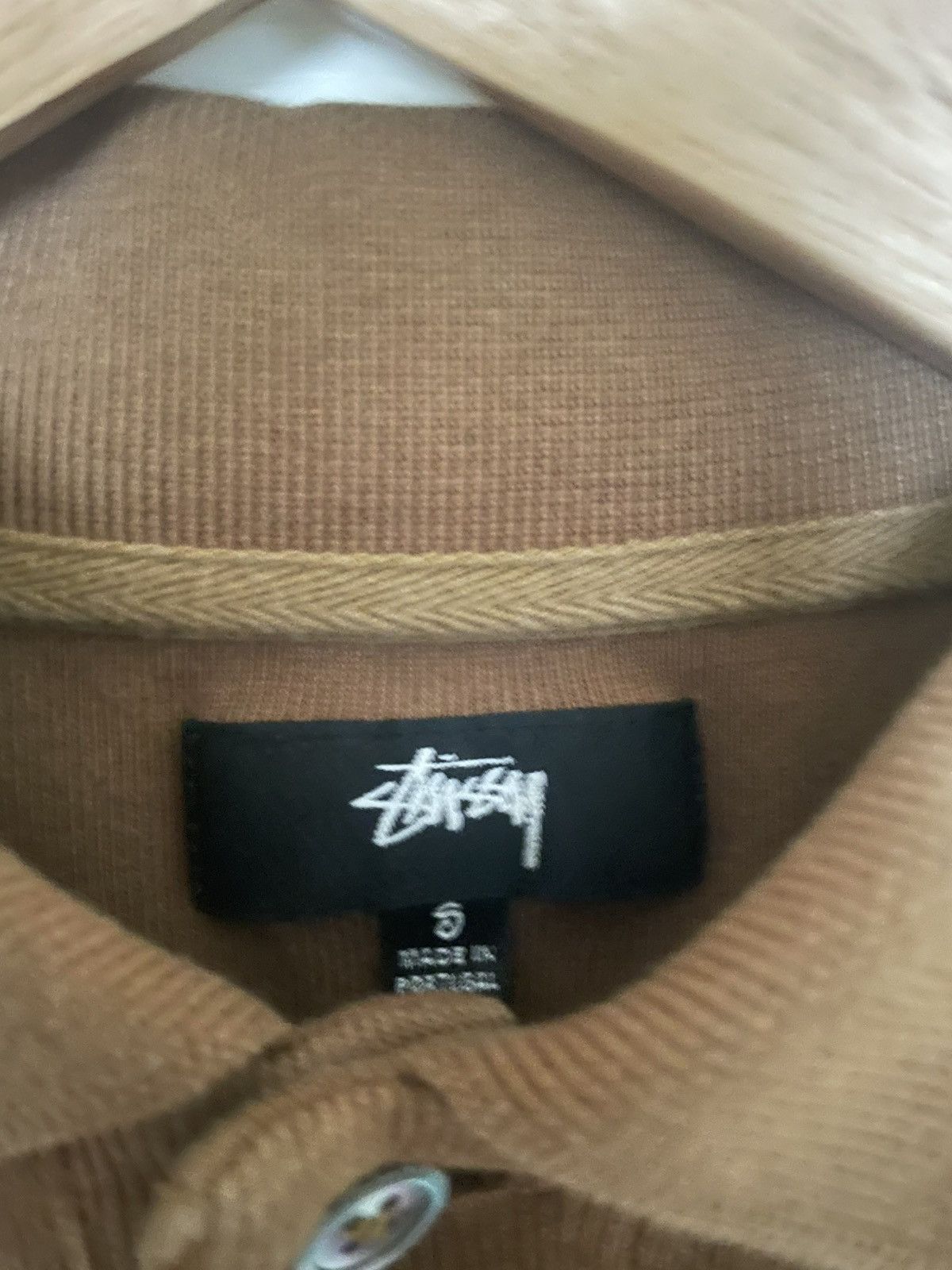 Stussy Stussy LS Rib Polo Light Brown Size US S / EU 44-46 / 1 - 3 Thumbnail