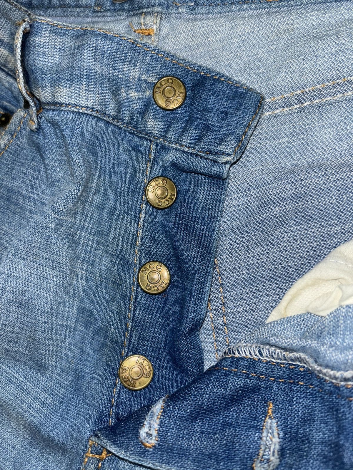 Alexander McQueen × Vintage Alexander mcqueen asid wash pant Size US 30 / EU 46 - 8 Thumbnail