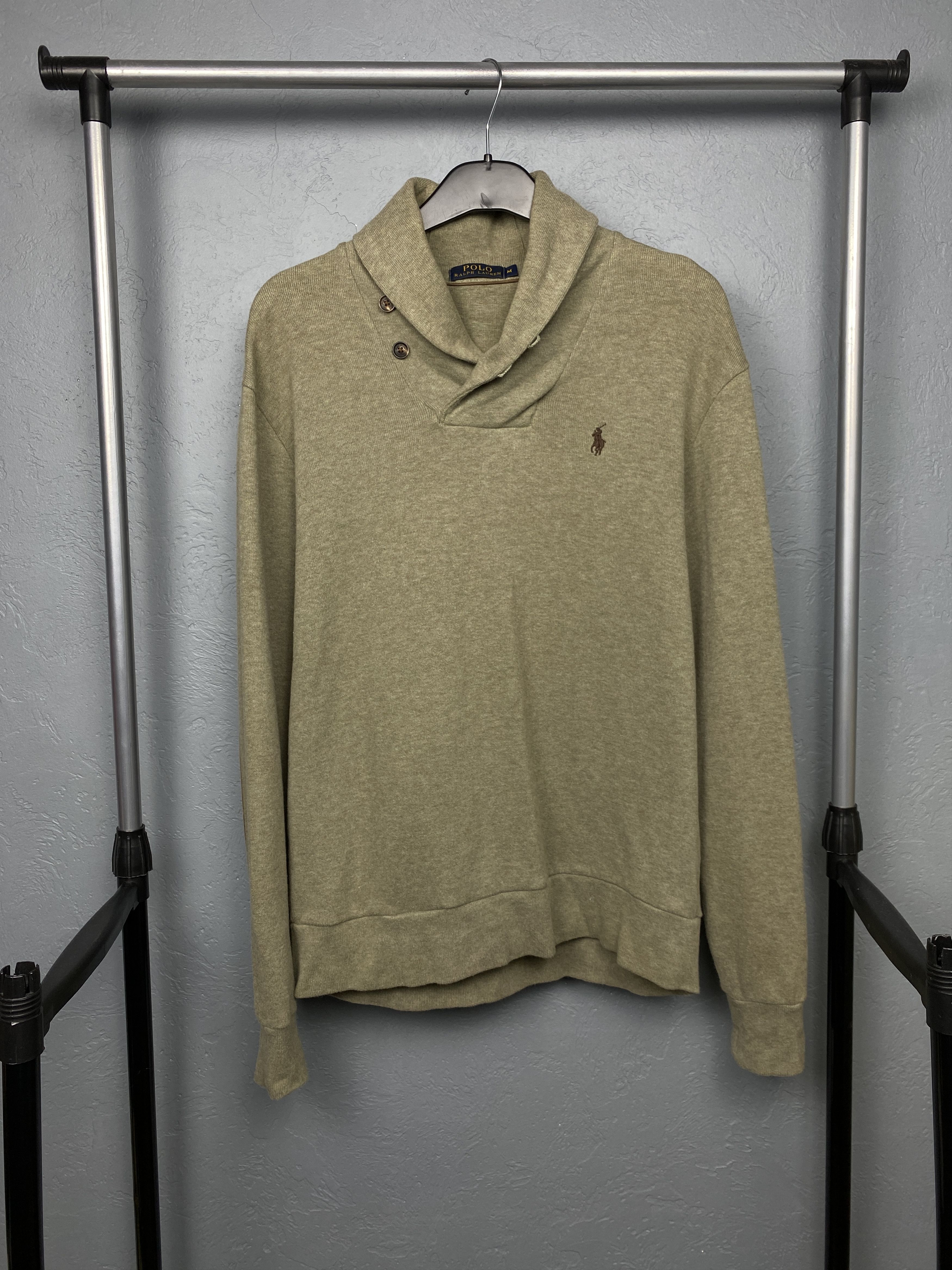 Polo Ralph Lauren × Ralph Lauren × Vintage Polo Ralph Lauren Vintage Mens Cardigan Sweater Size US M / EU 48-50 / 2 - 1 Thumbnail