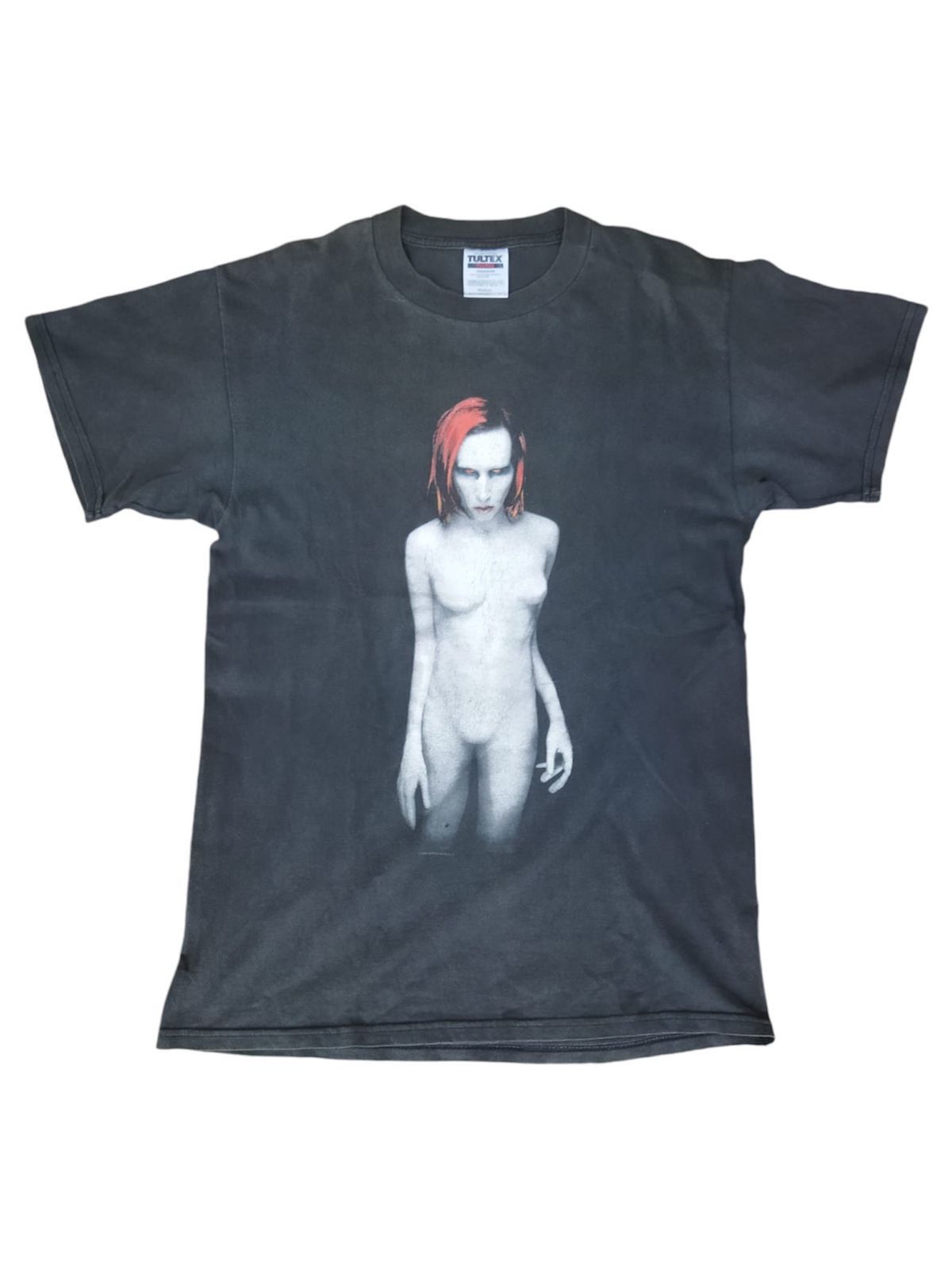 Band Tees × Marilyn Manson × Vintage Vintage 90s Marilyn Manson Mechanical Animals Tee Size US M / EU 48-50 / 2 - 1 Thumbnail