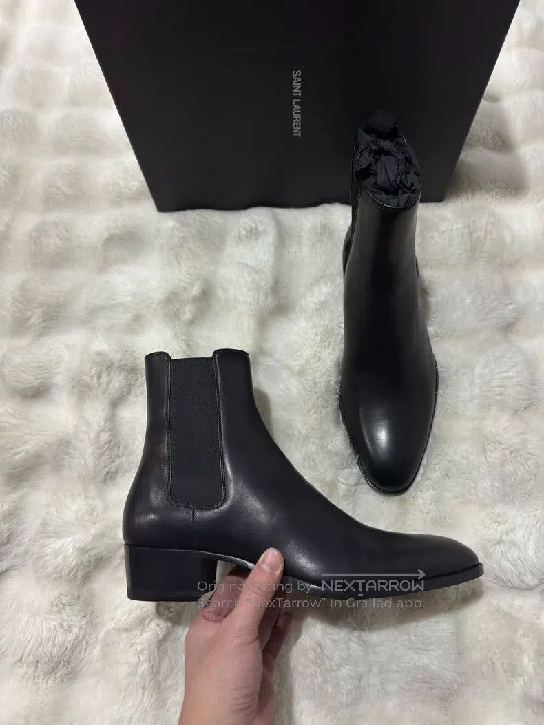 Saint Laurent Paris Saint Laurent Paris Chelsea Boots Size US 10 / EU 43 - 8 Thumbnail