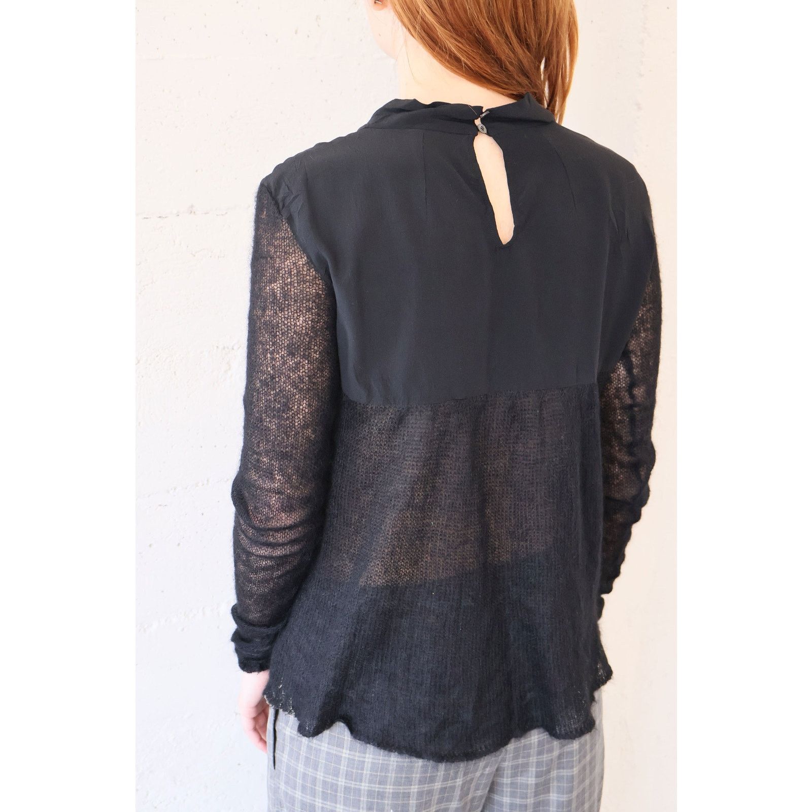 Miu Miu Vintage MIU MIU Y2K Mohair + Silk Knit Sweater Size M / US 6-8 / IT 42-44 - 7 Thumbnail
