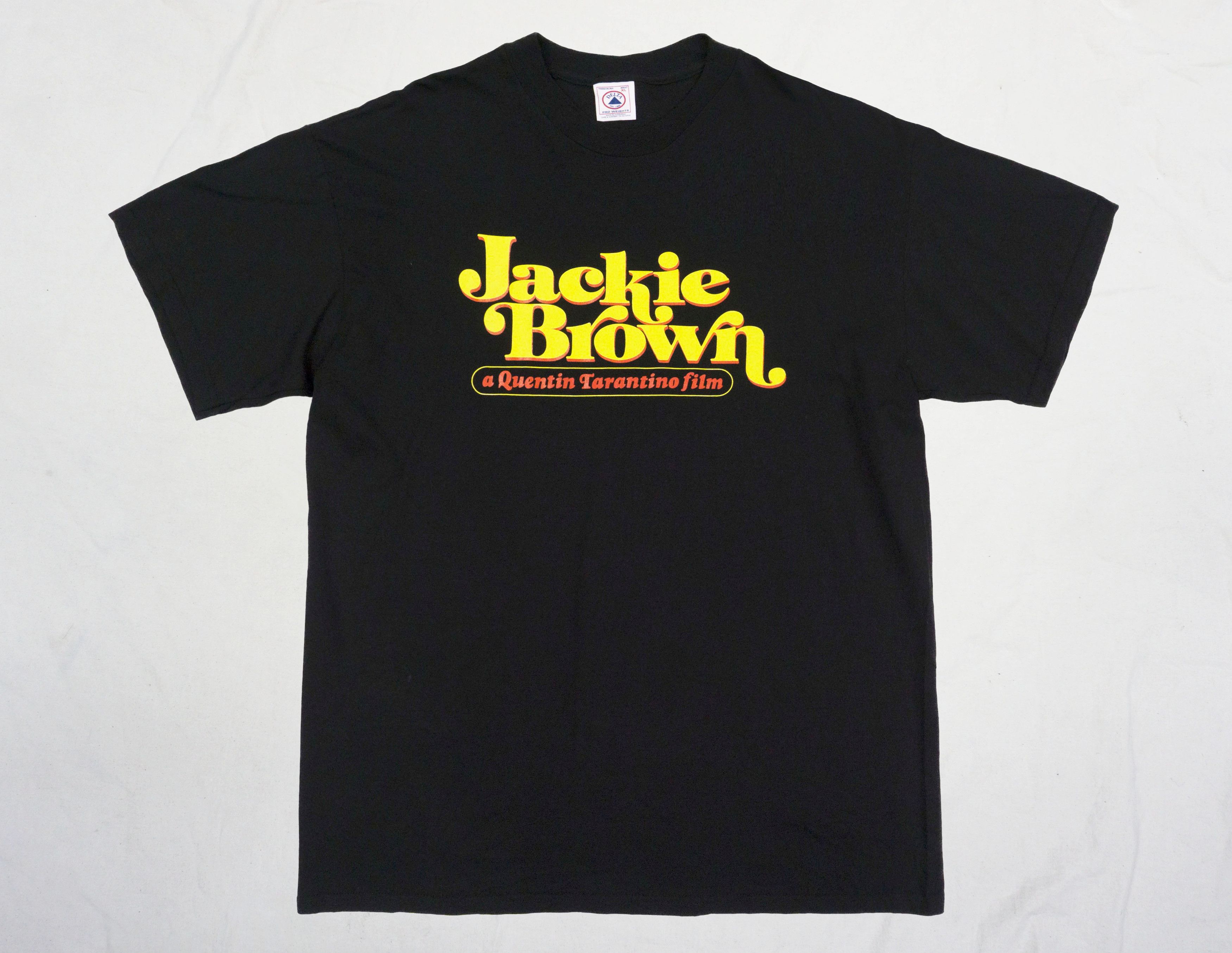 Vintage 90's Quentin tarantino "Jackie Brown" T-Shirts Size US XL / EU 56 / 4 - 1 Thumbnail