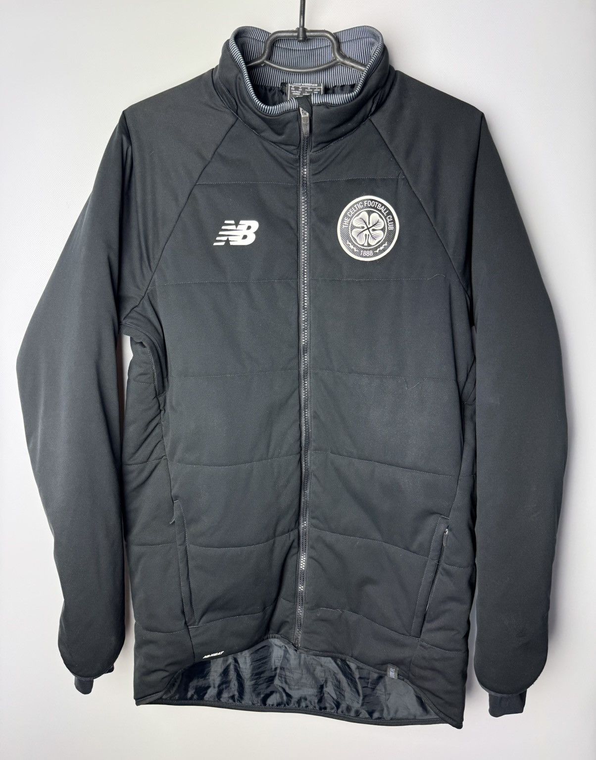 New Balance Soccer Jersey Vintage Celtic 2017 2018 Training Football Soccer Parka Jacket Grailed