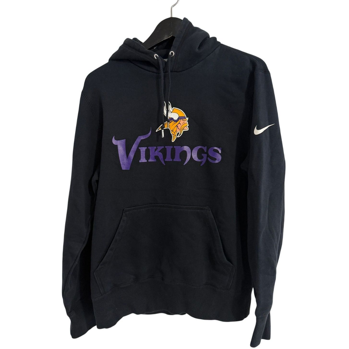 Nike Minnesota Vikings Black Nike Hoodie Sweatshirt Size M Size US M / EU 48-50 / 2 - 1 Thumbnail