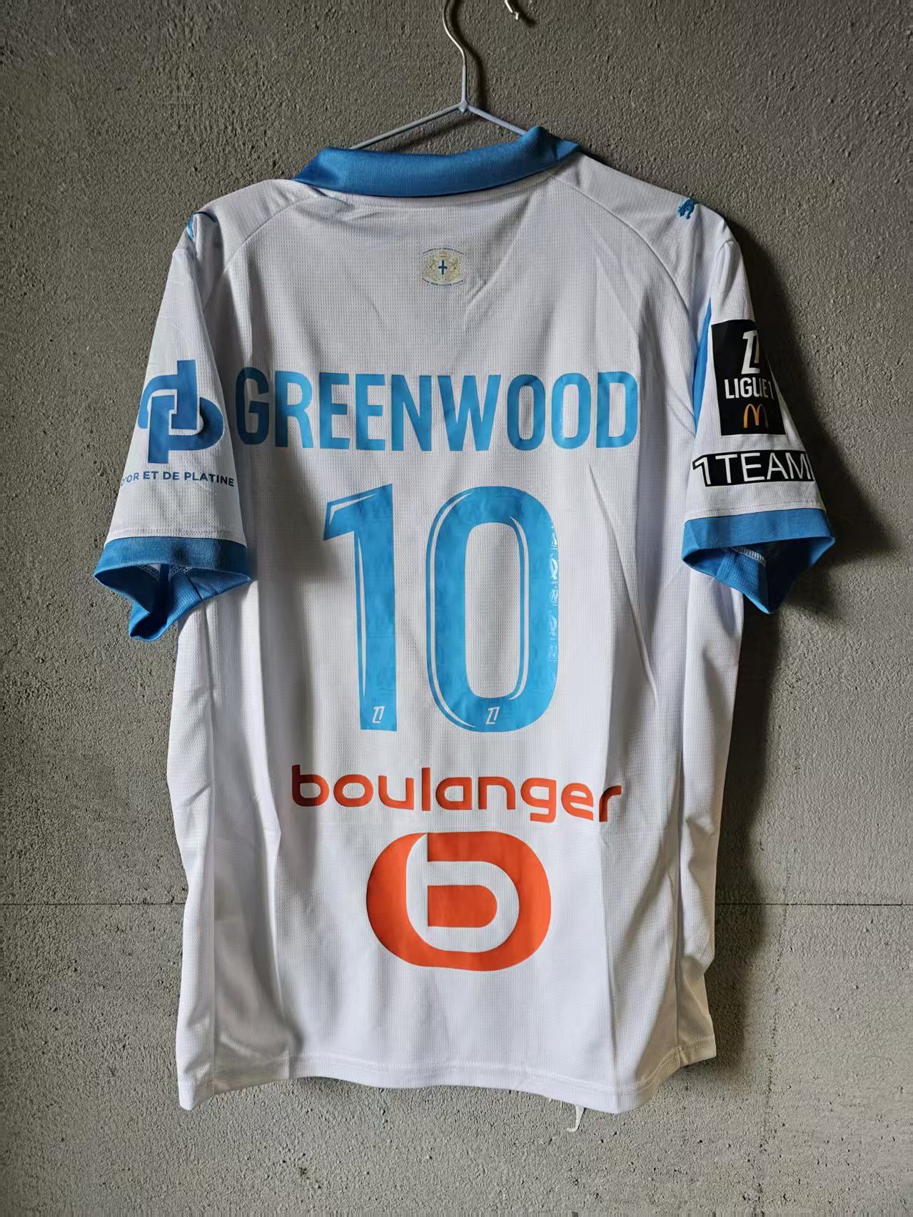 Puma 2026 Marseille #10 Greenwood Jersey Size US L / EU 52-54 / 3 - 1 Thumbnail