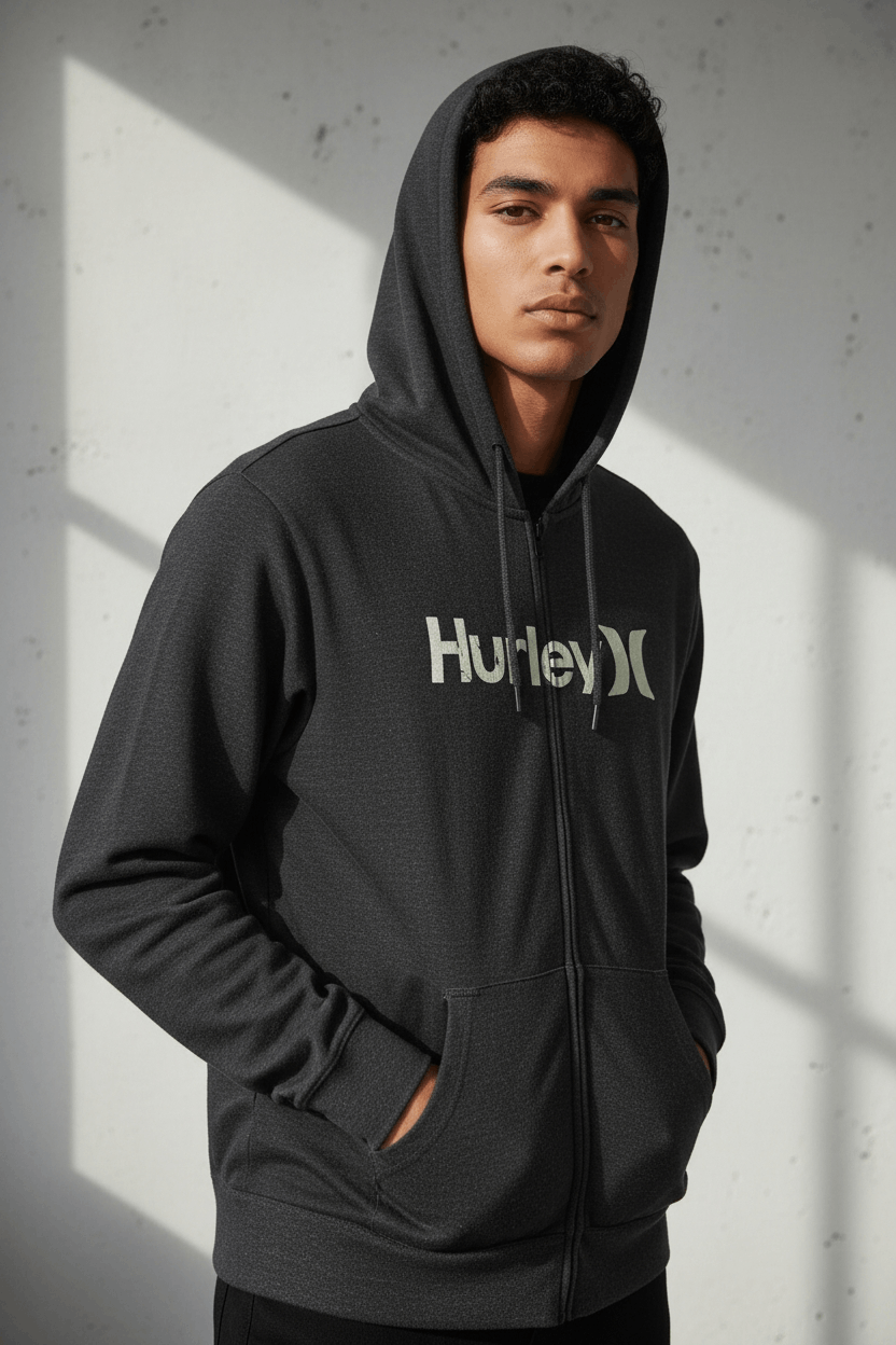 Hurley HURLEY Big Spell Out Logo Light Hoodie Size US M / EU 48-50 / 2 - 1 Thumbnail