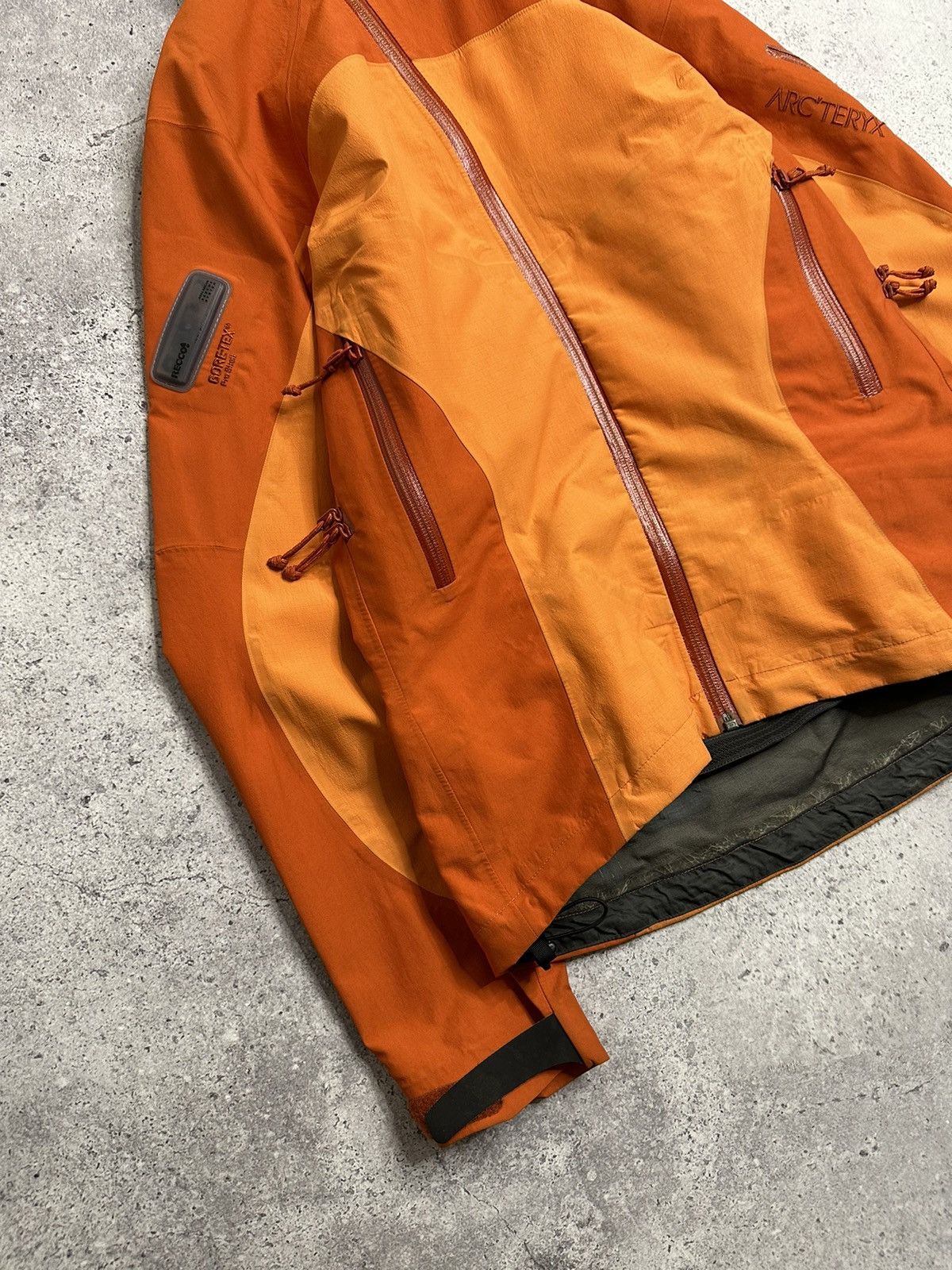 Arc'teryx Arc'teryx SideWinder Gore-Tex Pro Shell Orange Recco Jacket Size XS / US 0-2 / IT 36-38 - 6 Thumbnail