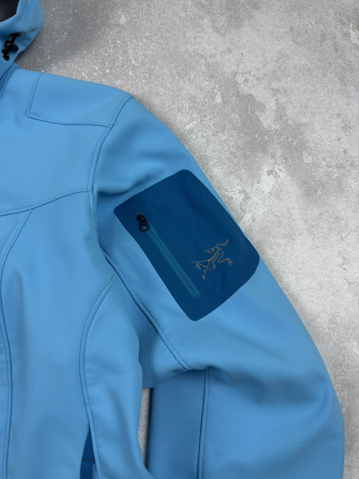 Arc'teryx Vintage Arcteryx Gamma MX Hooded Blue Shell Outdoor Jacket Size S / US 4 / IT 40 - 8 Thumbnail