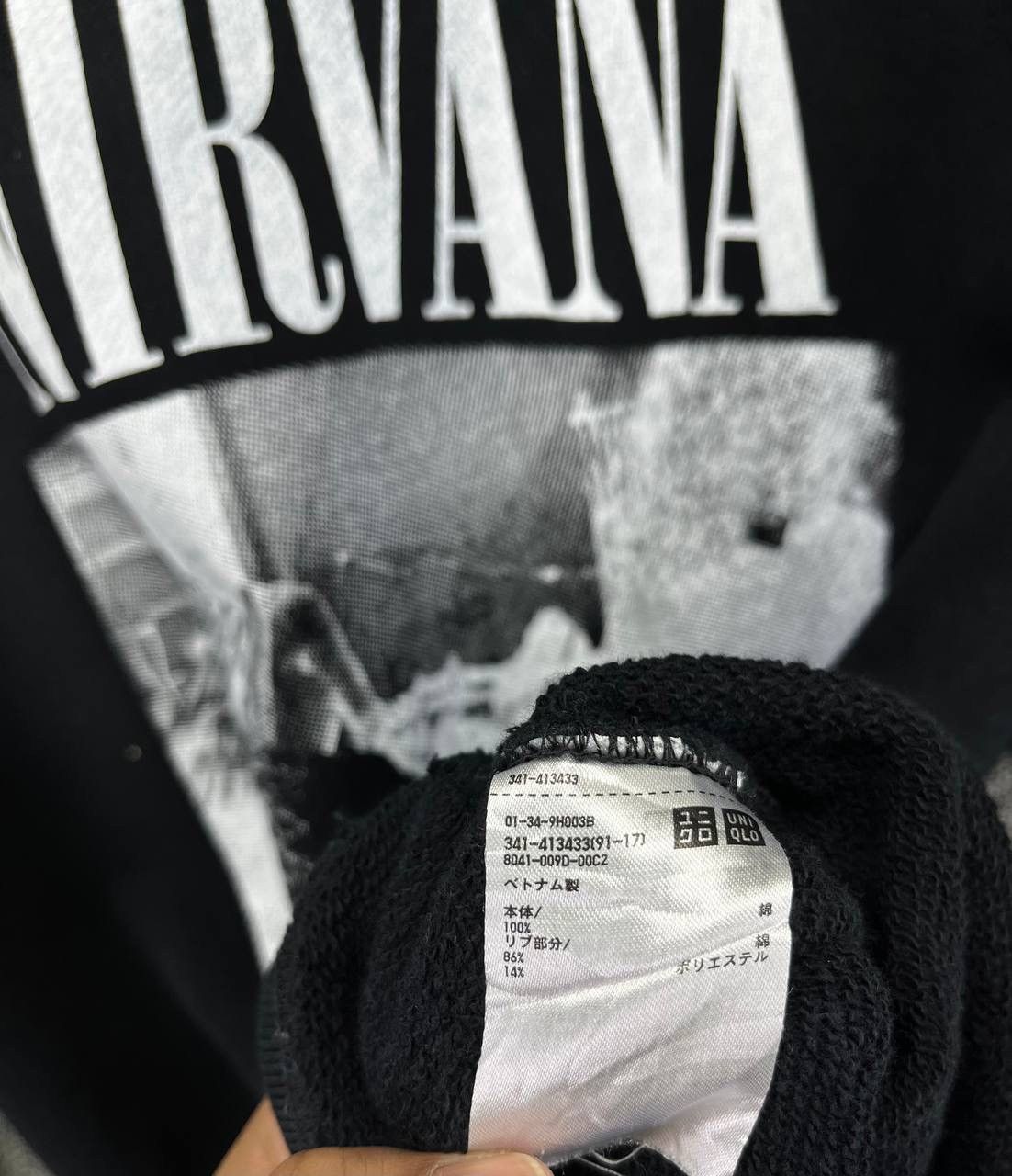 Band Tees Nirvana Kurt Coabin Punk Rock Band Tees Rare Sweatshirt Size US L / EU 52-54 / 3 - 7 Thumbnail