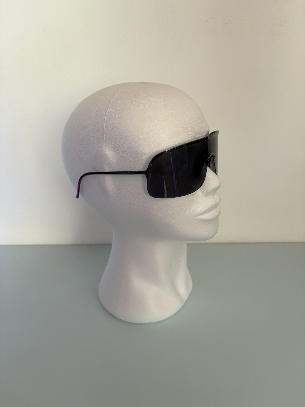 Gucci Gucci by Tom Ford 2001 "Aaliyah" oversize mask sunglasses Size ONE SIZE - 18 Thumbnail