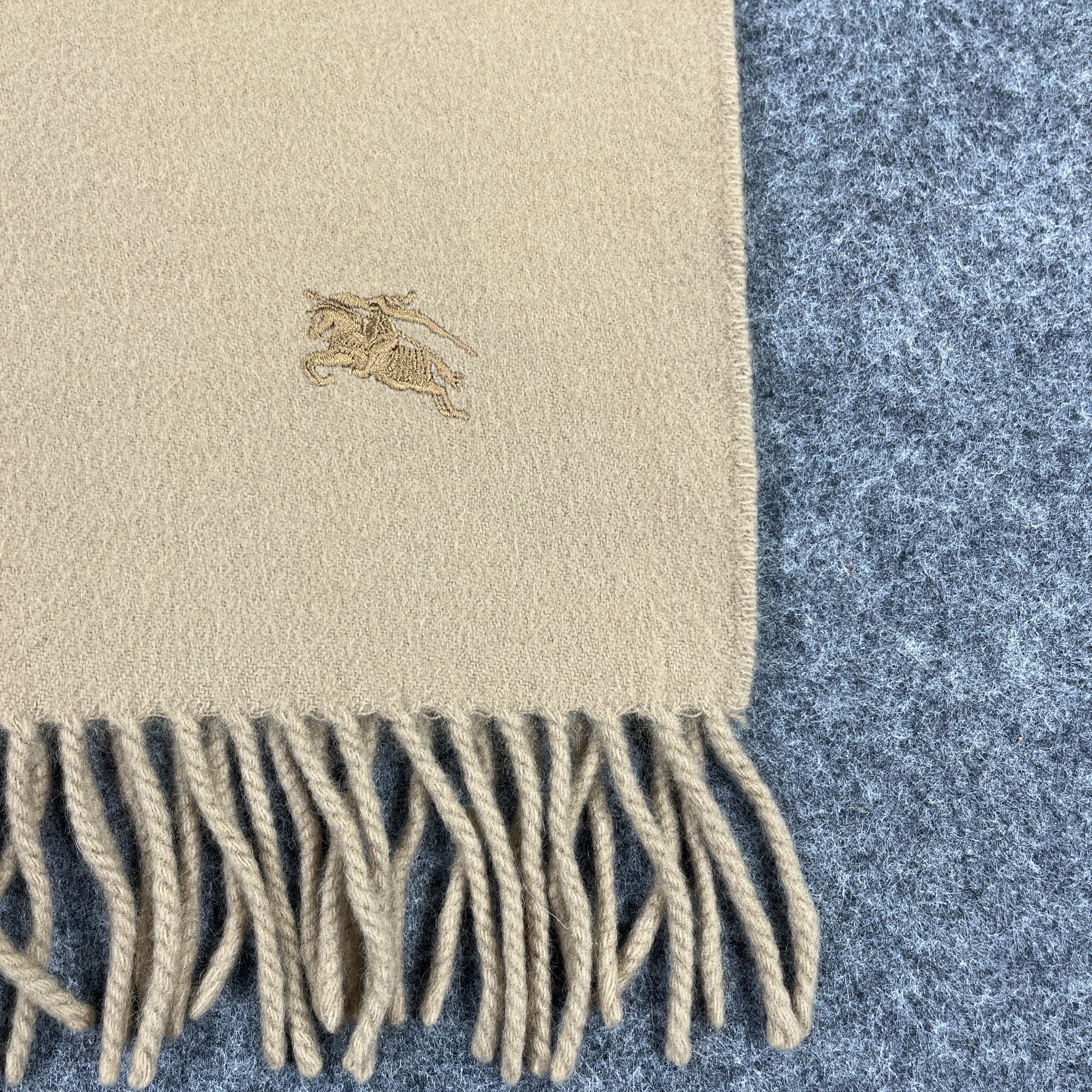 Burberry × Vintage Vintage Burberry Pain Scarf / Muffler / Neckwear T008 Size ONE SIZE - 10 Thumbnail