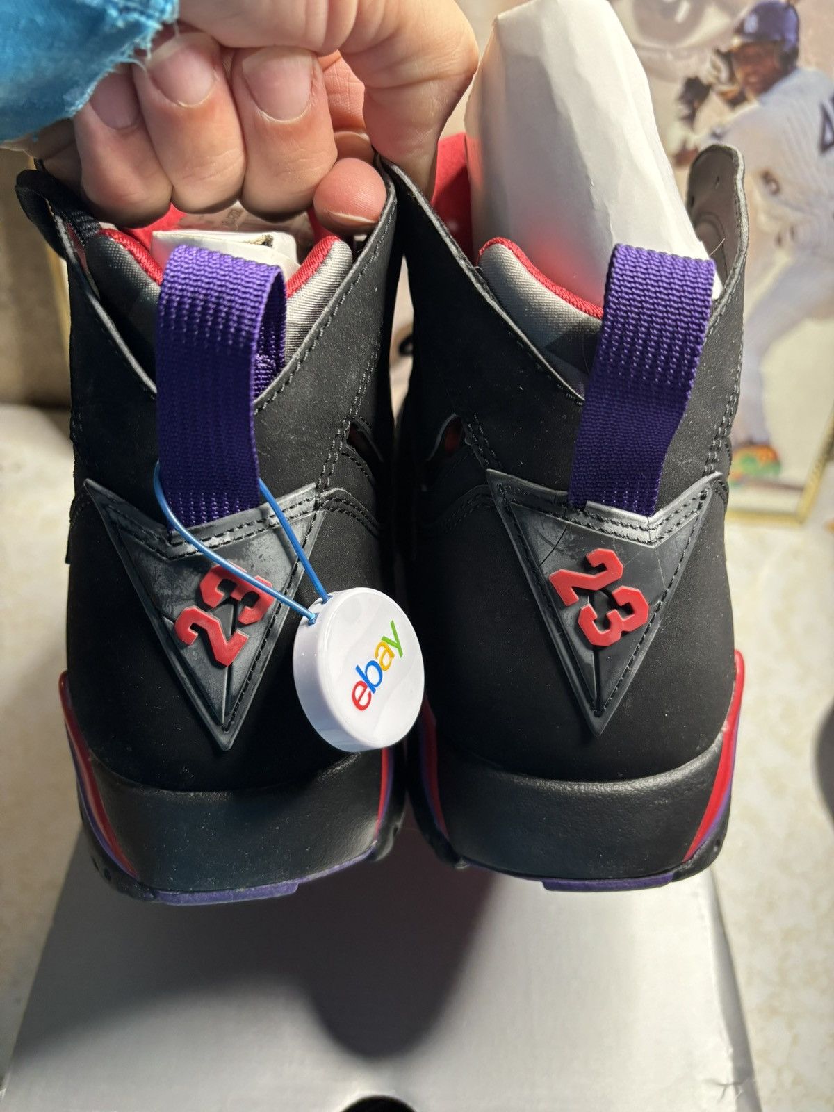 Jordan Brand Air Jordan 7 Retro Raptor Size US 13 / EU 46 - 7 Thumbnail