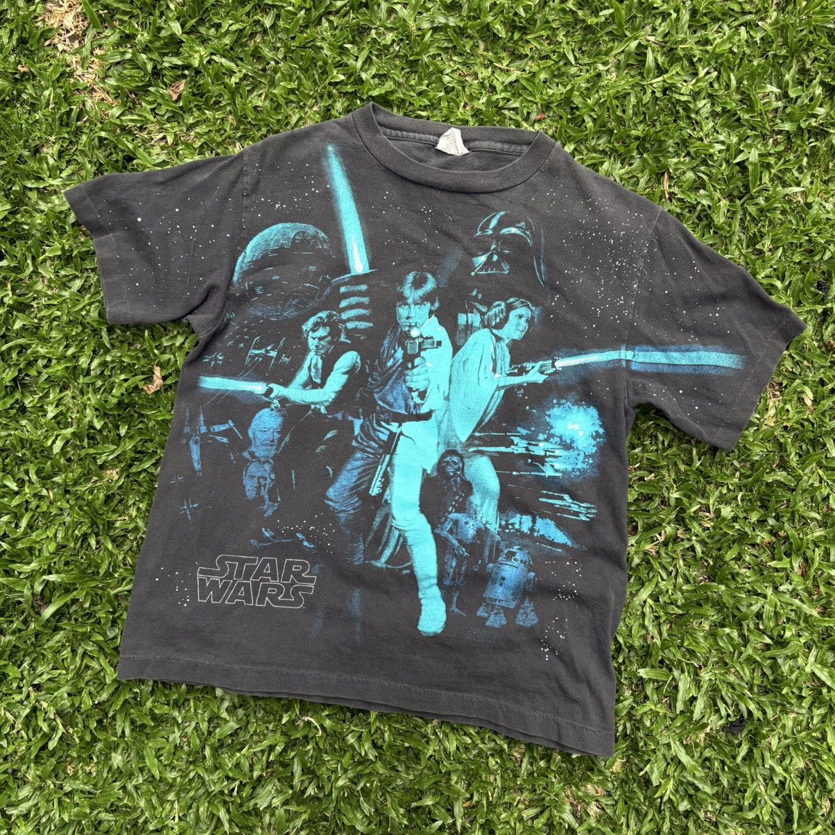 Changes × Star Wars × Vintage VINTAGE 90s Star Wars T-Shirt Change 