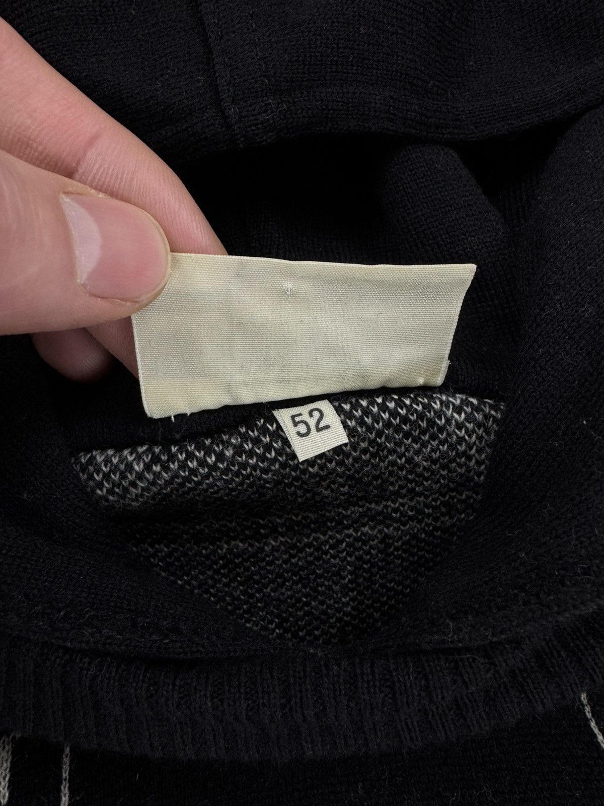 Vintage GIUNGO UOMO Vintage wool hooded sweater size 52 Size US L / EU 52-54 / 3 - 4 Thumbnail