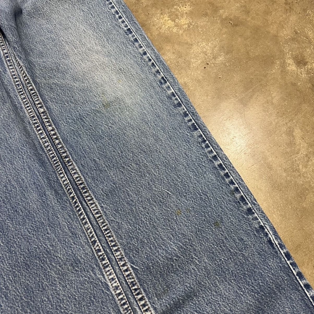 Levi's × Vintage Vintage 90s Levis 550 Orange Tab Denim Jeans Faded Western Size US 40 / EU 56 - 9 Thumbnail