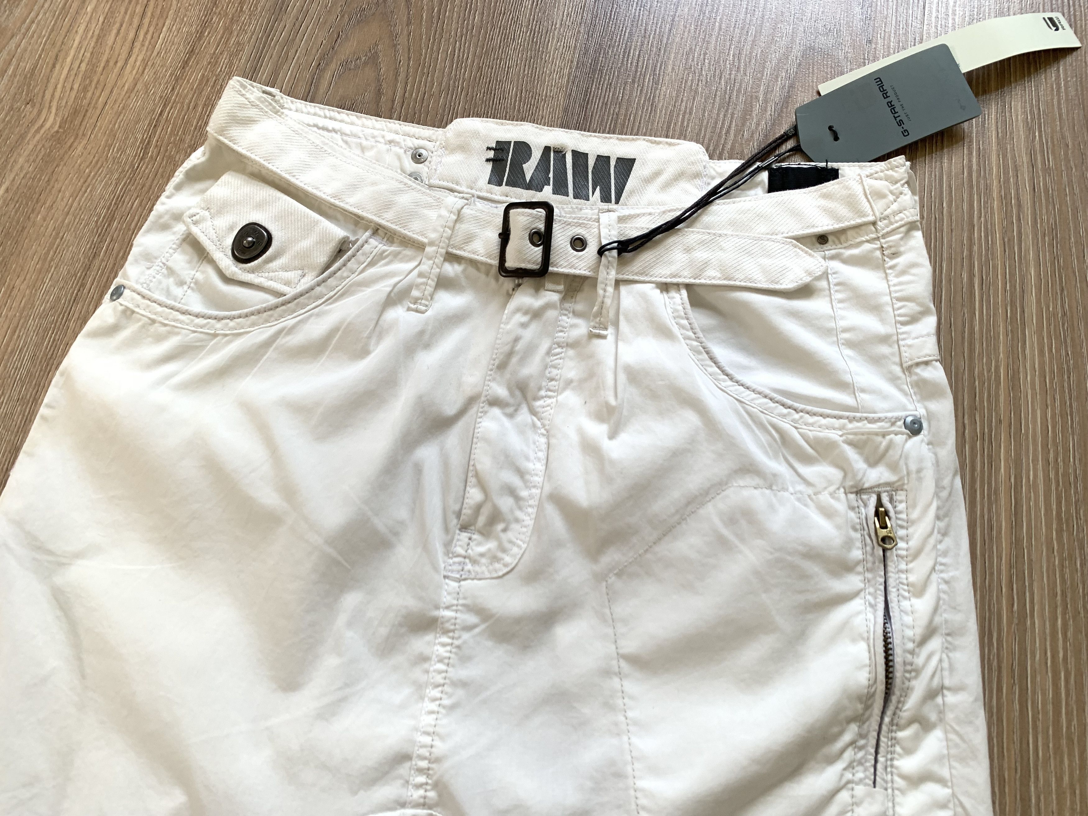 Denime Womens G-Star Raw RD Field Long Breaker Cropped Shorts Size 25" / US 0 / IT 36 - 4 Thumbnail