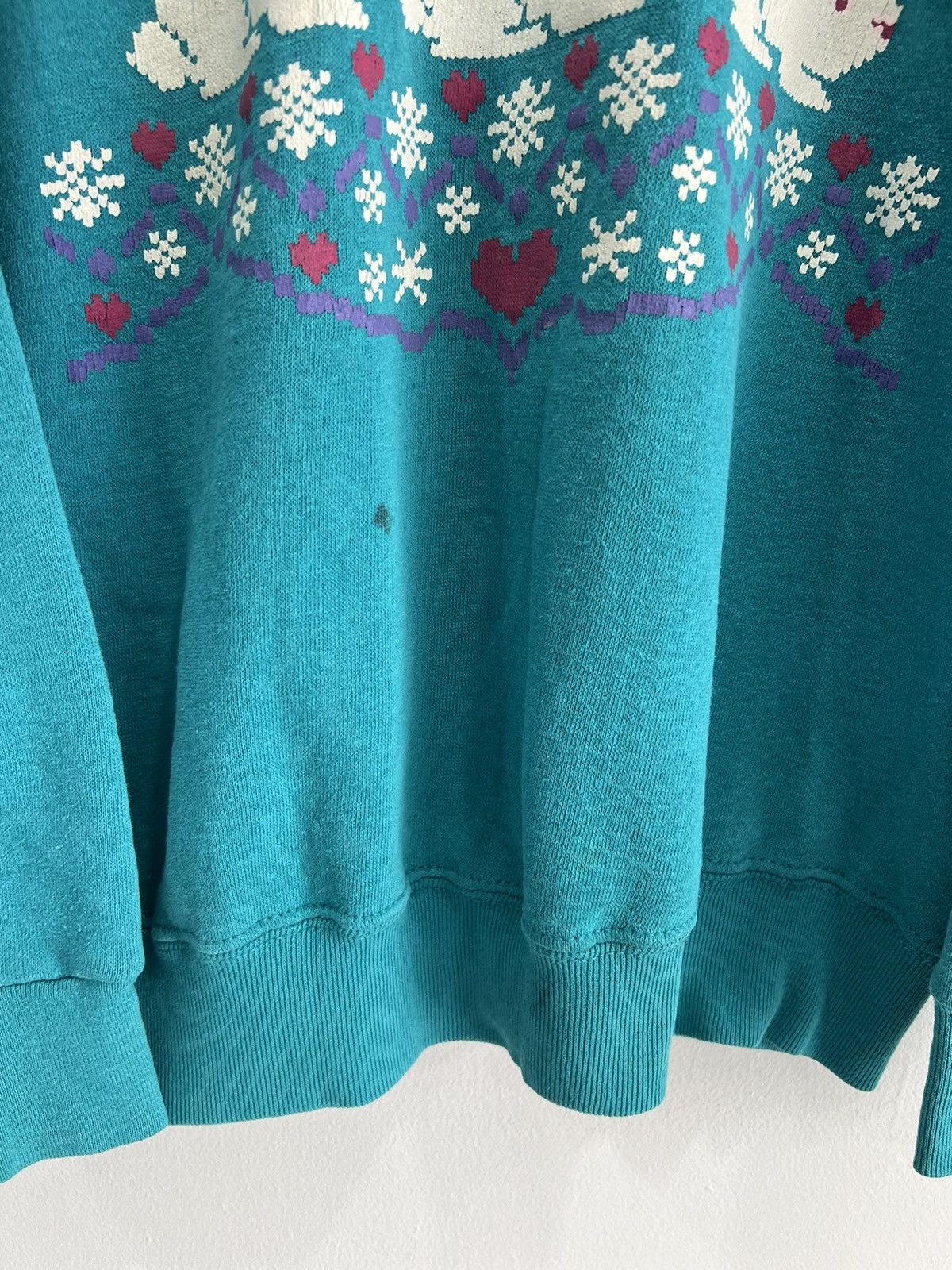 Vintage Vintage Womens Bunny Sweater crewneck grandma Size M / US 6-8 / IT 42-44 - 4 Thumbnail