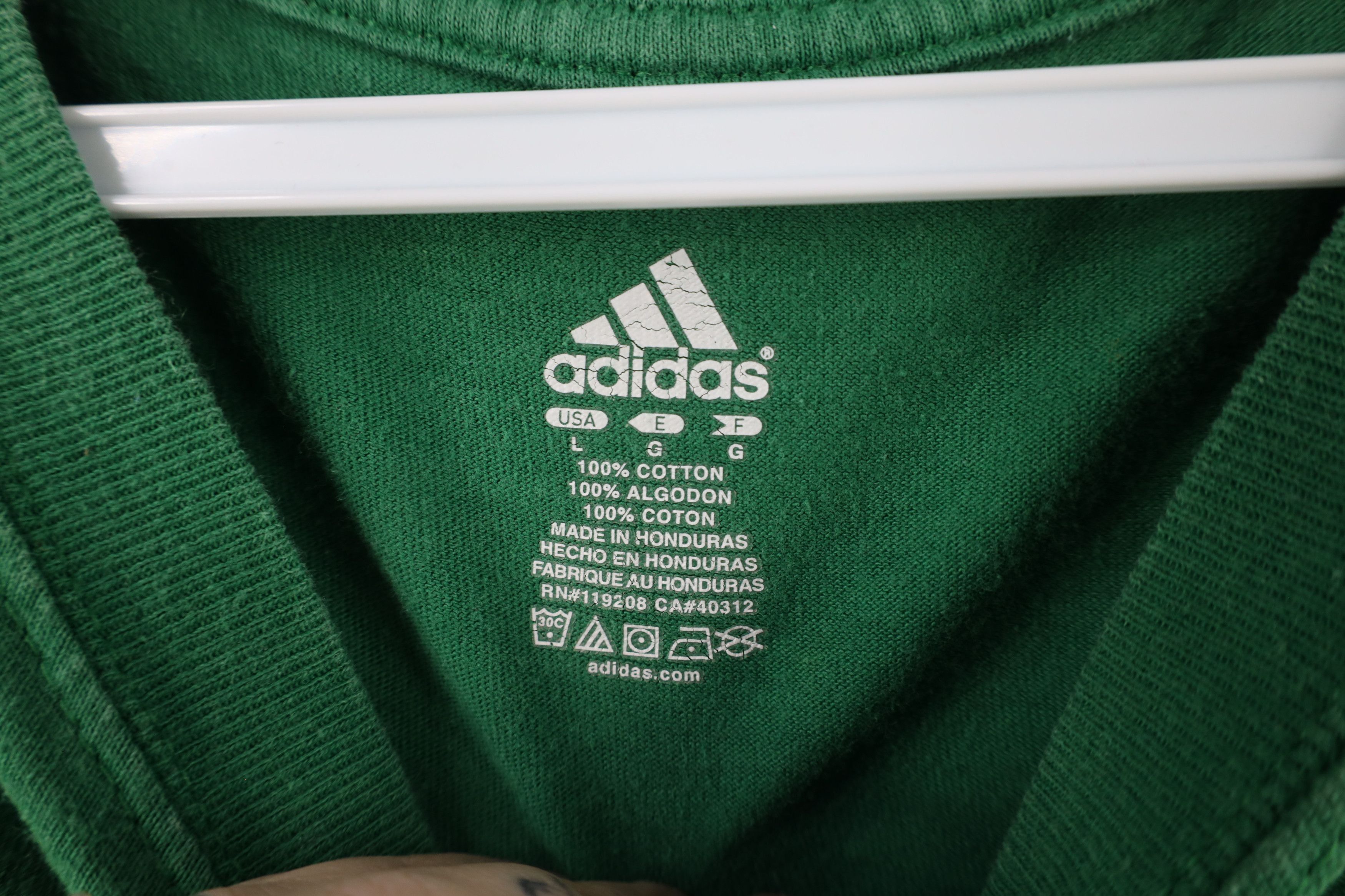 Adidas × Vintage Vintage Adidas Out Notre Dame University Football T-Shirt Size US L / EU 52-54 / 3 - 8 Thumbnail