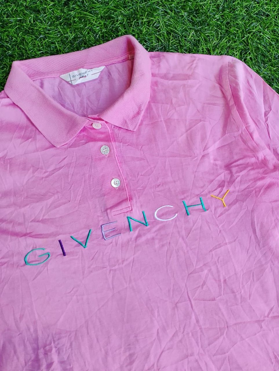 Givenchy × Vintage Vintage polo shirt givenchy croped Size S / US 4 / IT 40 - 7 Thumbnail