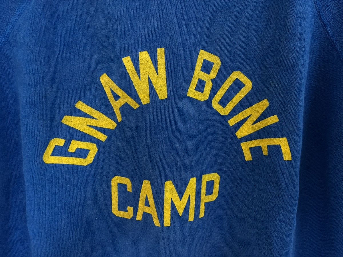 Vintage Vintage 80s Gnaw Bone Camp sweatshirt Size US XL / EU 56 / 4 - 4 Thumbnail