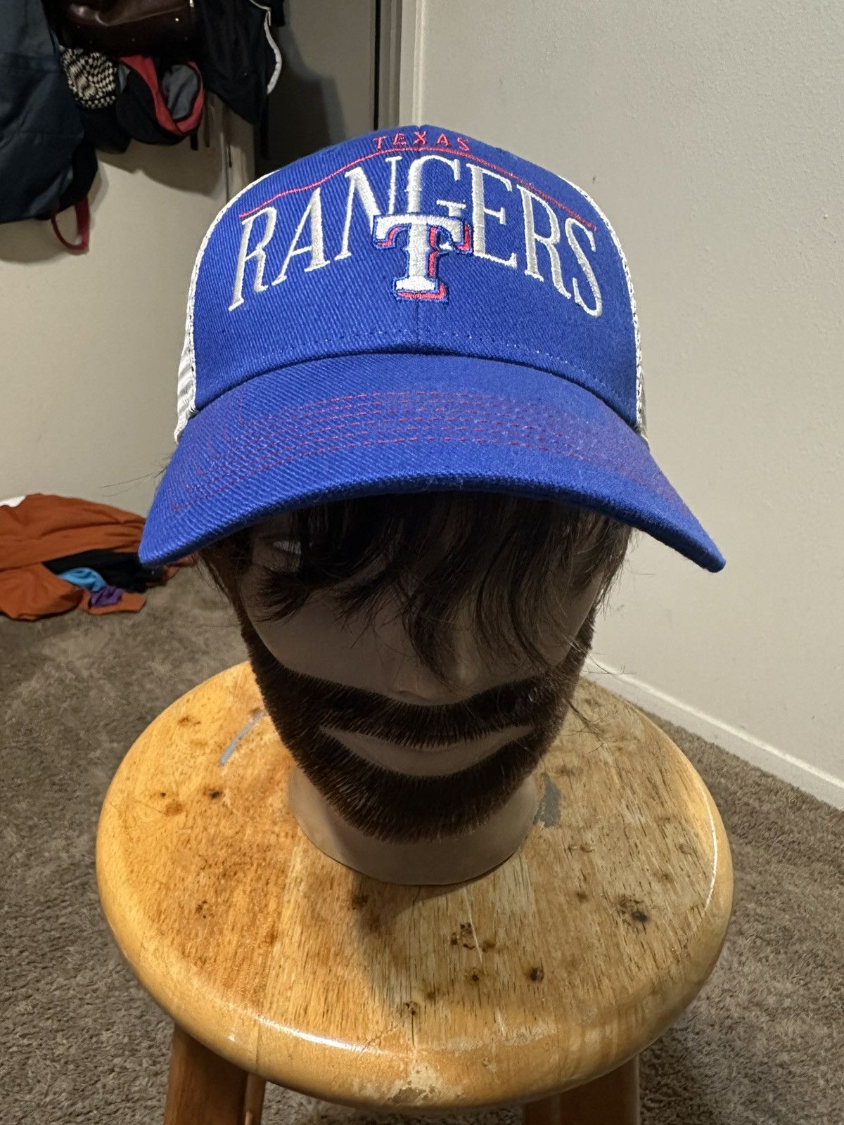 MLB Vintage MLB Texas Rangers “triple blue” hat 90s Size ONE SIZE - 1 Thumbnail