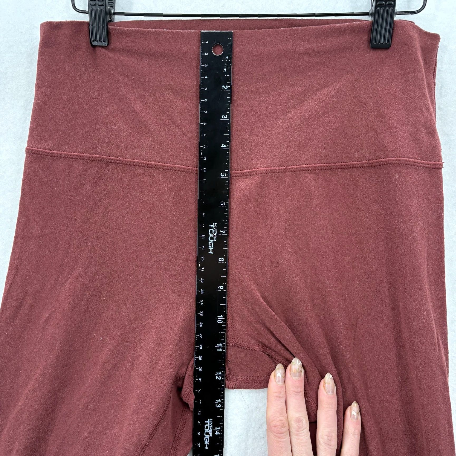 Lululemon Lululemon Align High-Rise Pants Leggings Womens 10 Mulled Wine Skinny Crop Gym Activewear Casual Red Size 32" / US 10 / IT 46 - 7 Thumbnail