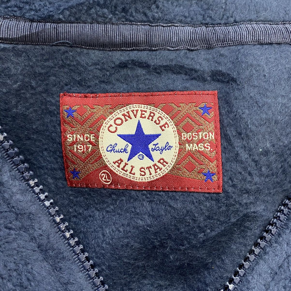 Converse CONVERSE ALL STAR Retro Sherpa Blue Bomber Jacket Size US XXL / EU 58 / 5 - 3 Thumbnail
