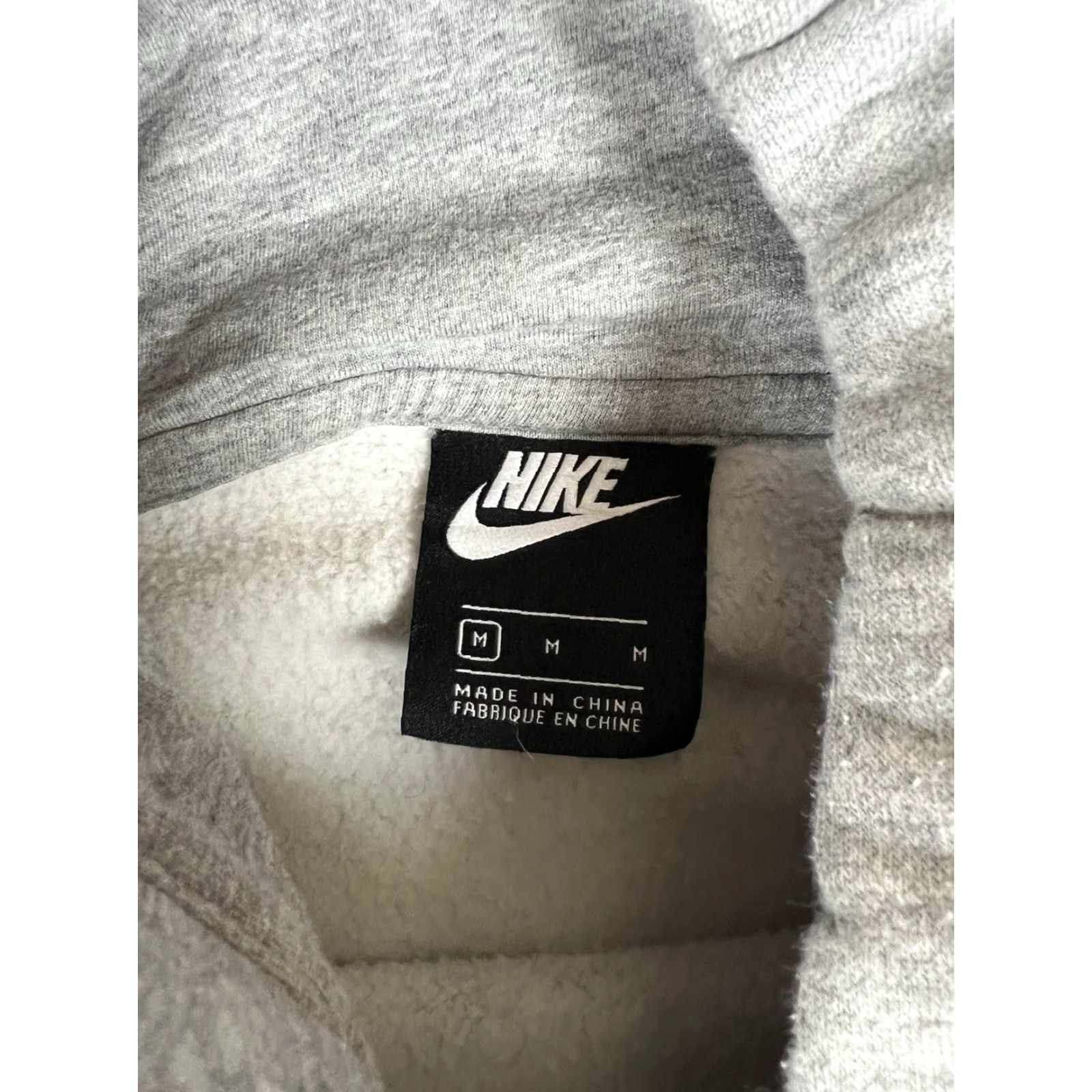 Nike VINTAGE Nike Air Hoodie Sweatshirt Men Size M Gray Swoosh Y2K 90s Sports USA Max Pullover Size US M / EU 48-50 / 2 - 6 Thumbnail