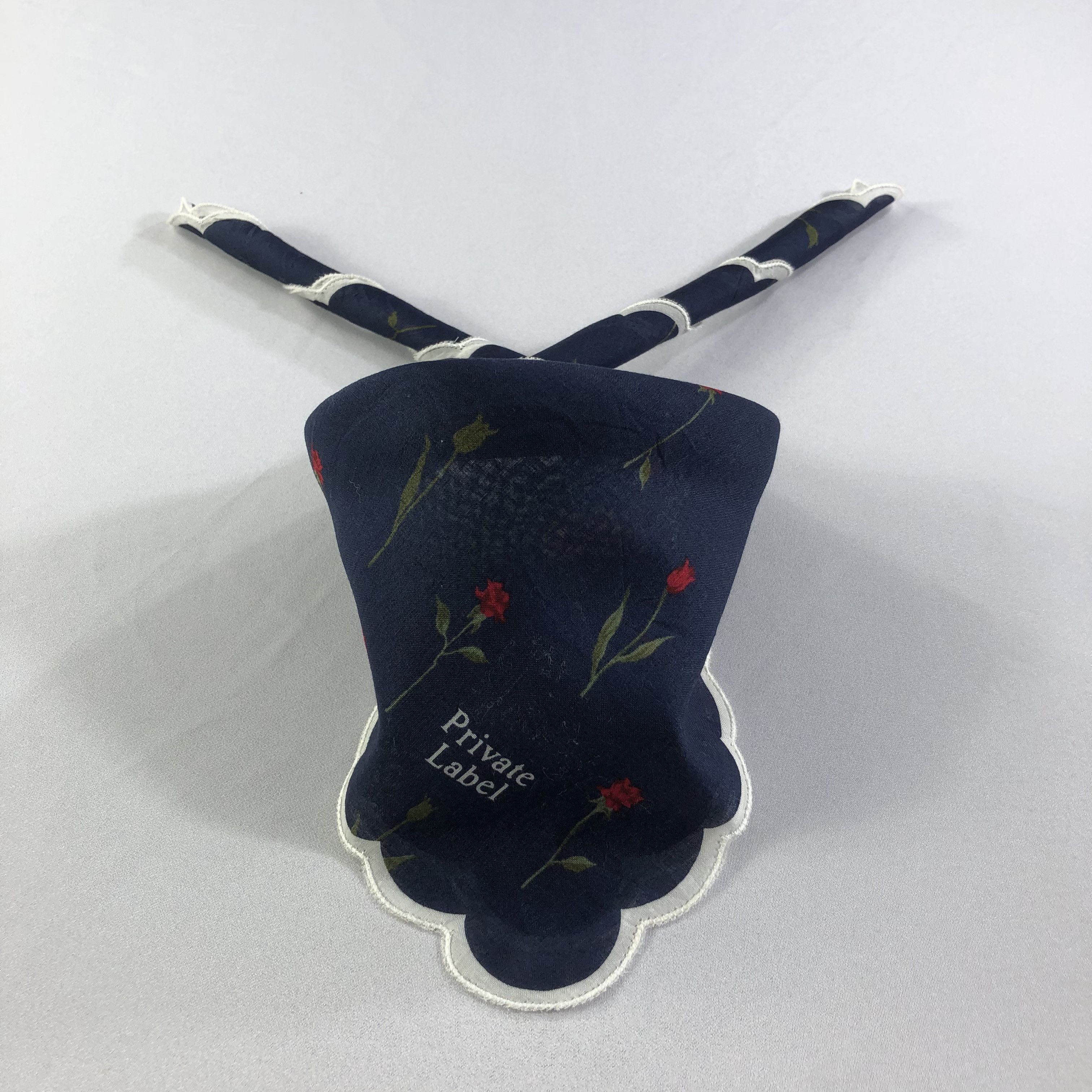 Vintage Private Label Handkerchief Neckerchief Bandana H1824 Size ONE SIZE - 1 Thumbnail