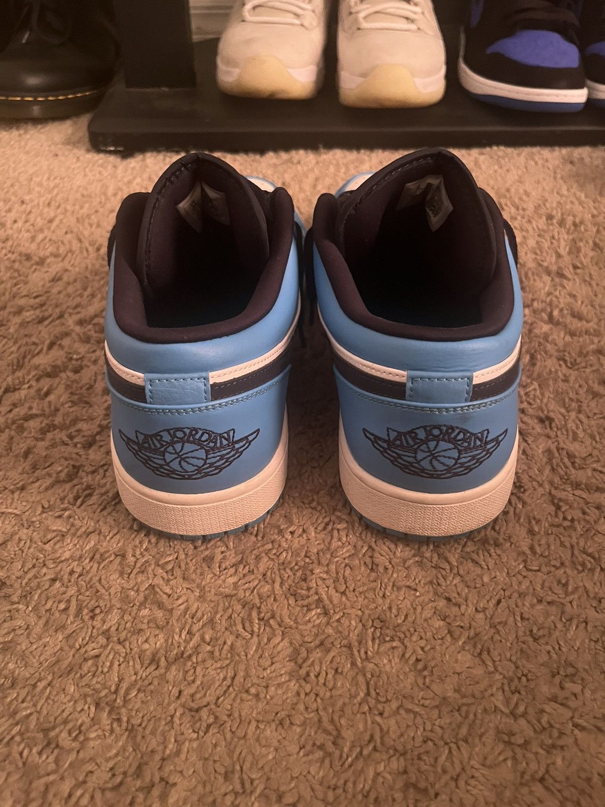 Jordan Brand × Nike Jordan 1 Low “Unc” Size US 12 / EU 45 - 2 Thumbnail