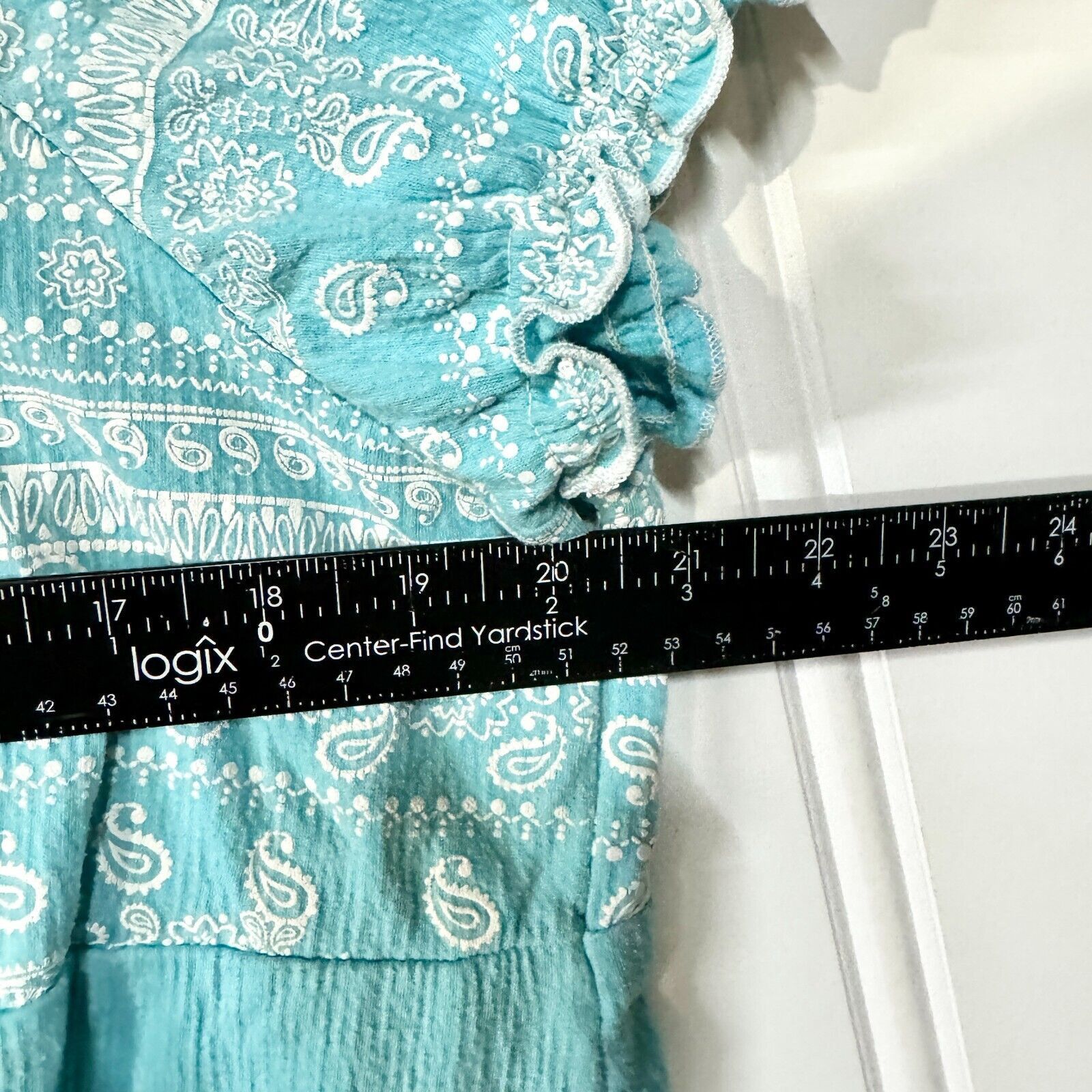Other Cato Shirt Embroidered Short Sleeve Squared Neck Size 22/24W Size 3XL / US 20-22 - 3 Thumbnail