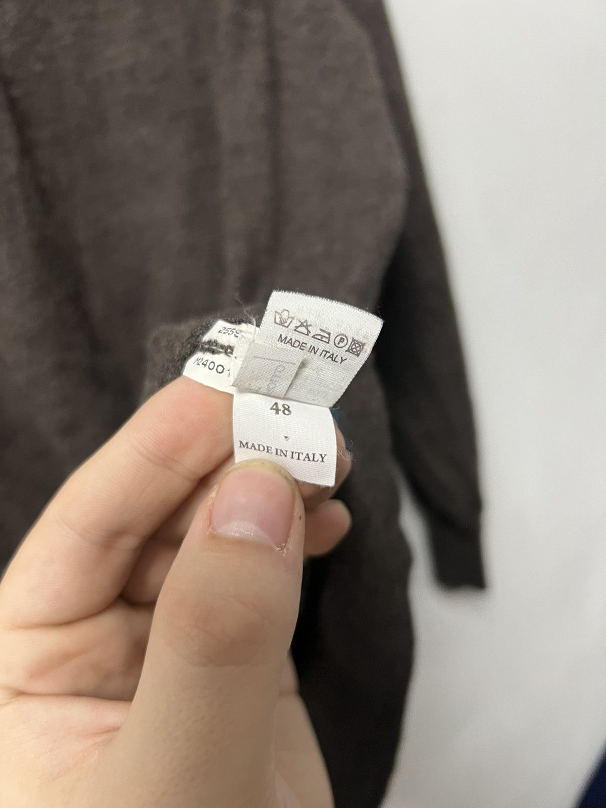 Brunello Cucinelli Mens Brunello Cucinelli Cashmere Sweater With Half Zip Size US M / EU 48-50 / 2 - 11 Thumbnail