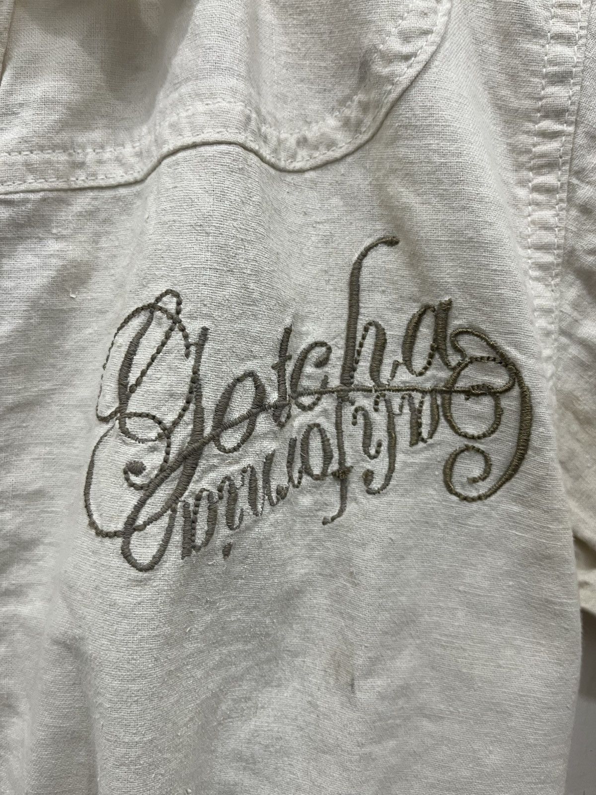 Japanese Brand Gotcha California Japanese Poem Vtg Size US S / EU 44-46 / 1 - 3 Thumbnail