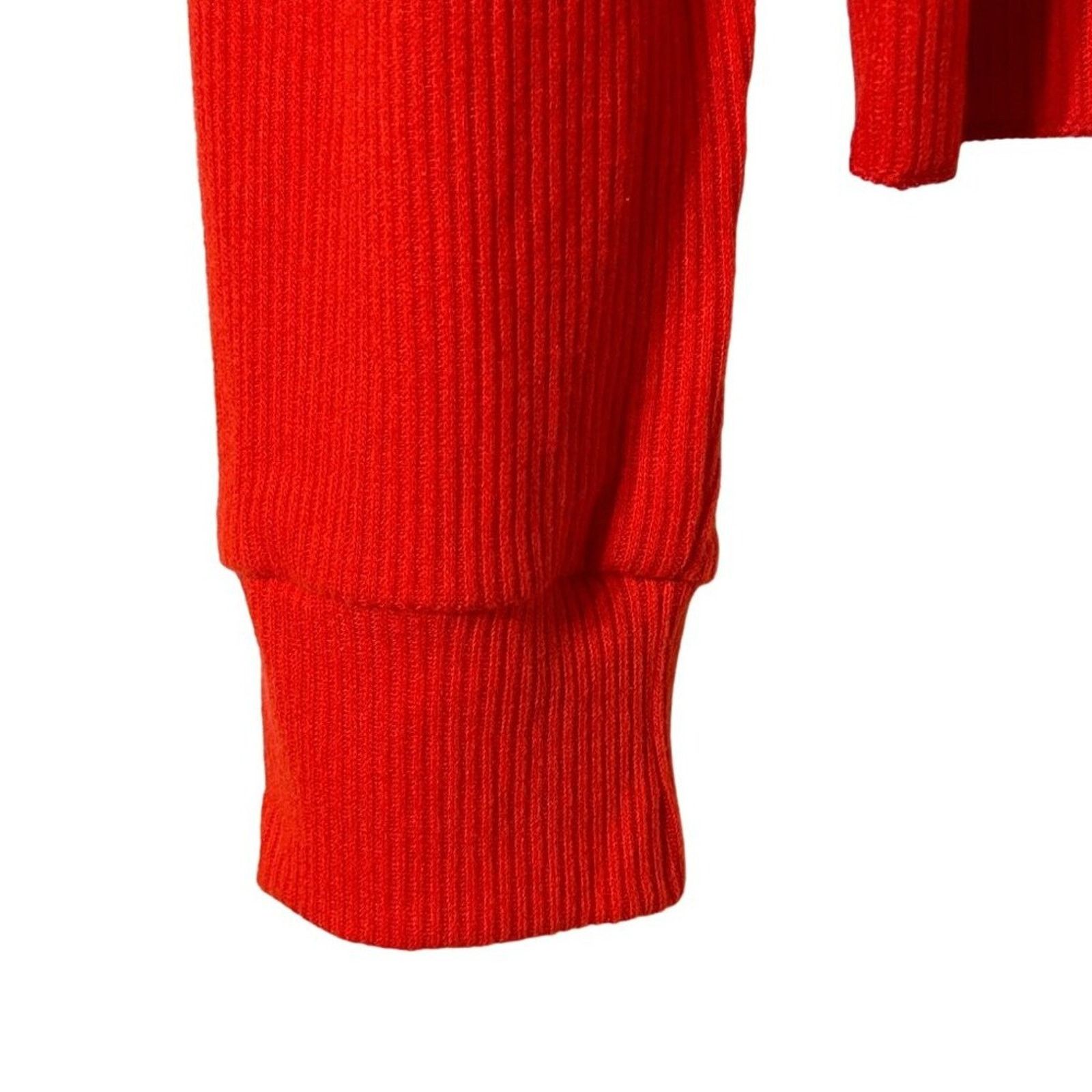 Other LNA Cori Ribbed Cutout Sweater Top Red Long Sleeve 1X NWT Size XL / US 12-14 / IT 48-50 - 6 Thumbnail