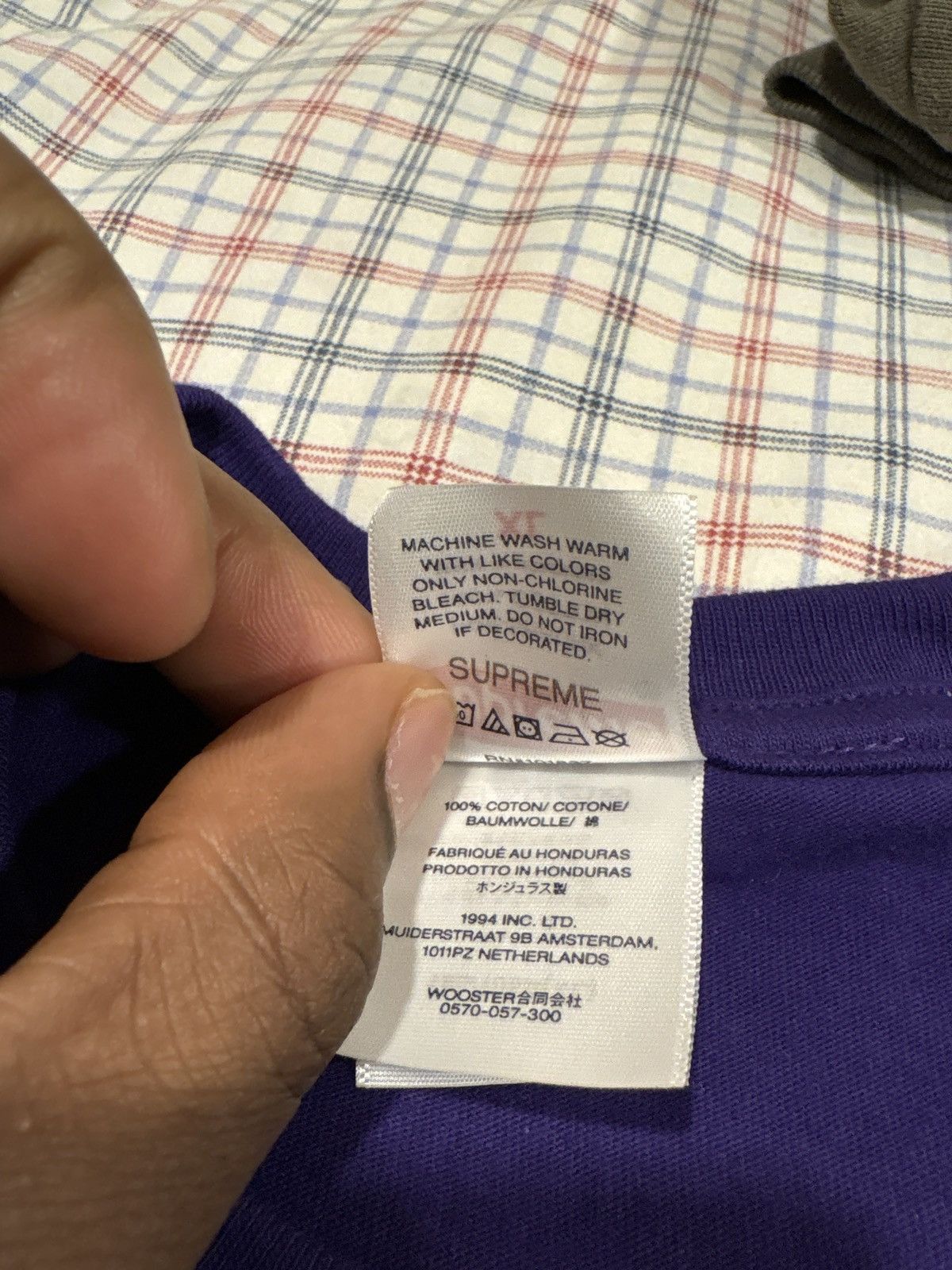 Supreme Supreme Stick Tee Size US XL / EU 56 / 4 - 4 Thumbnail