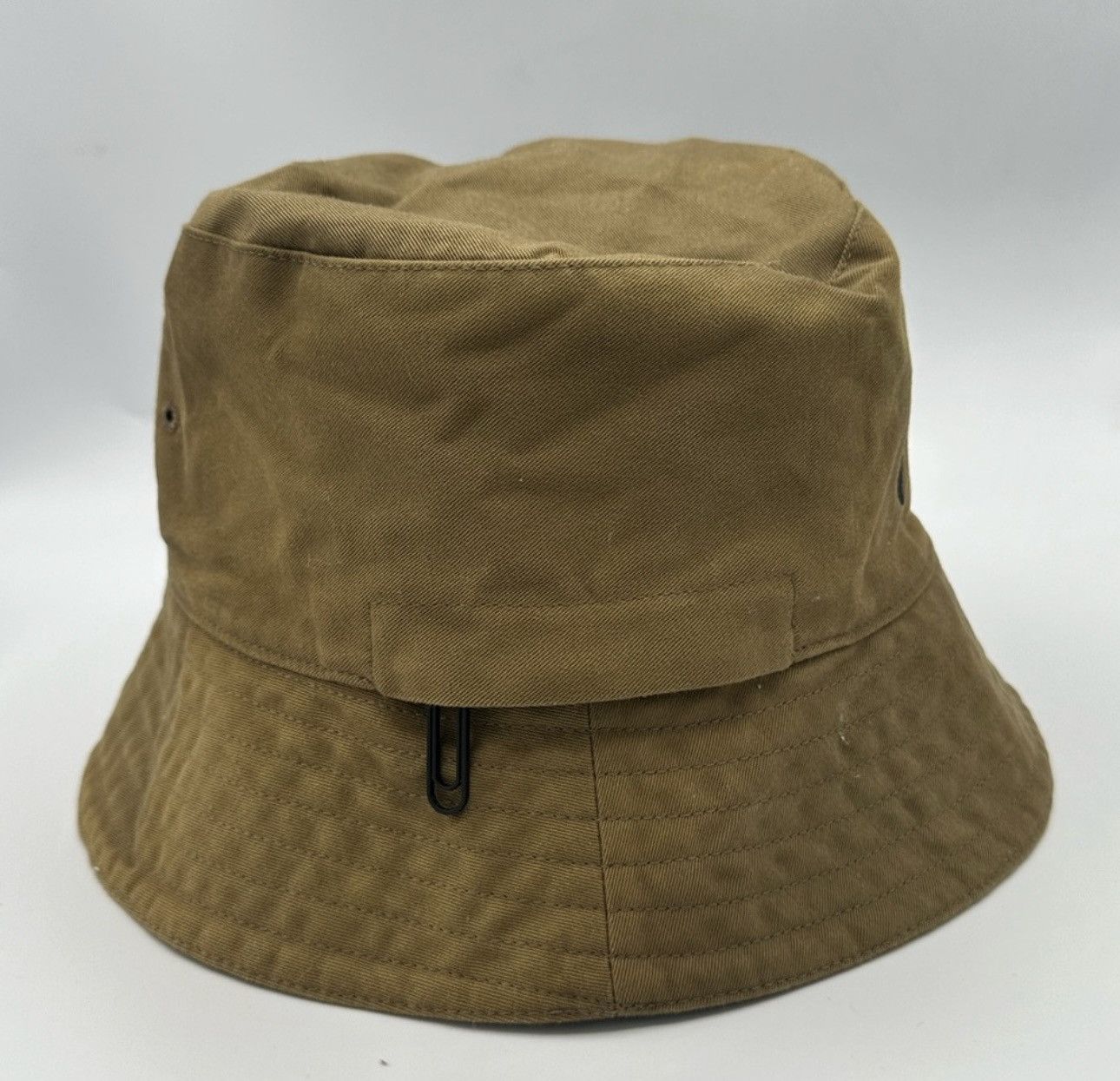 Off-White Off-White logo Khaki Bucket Hat Size ONE SIZE - 2 Thumbnail