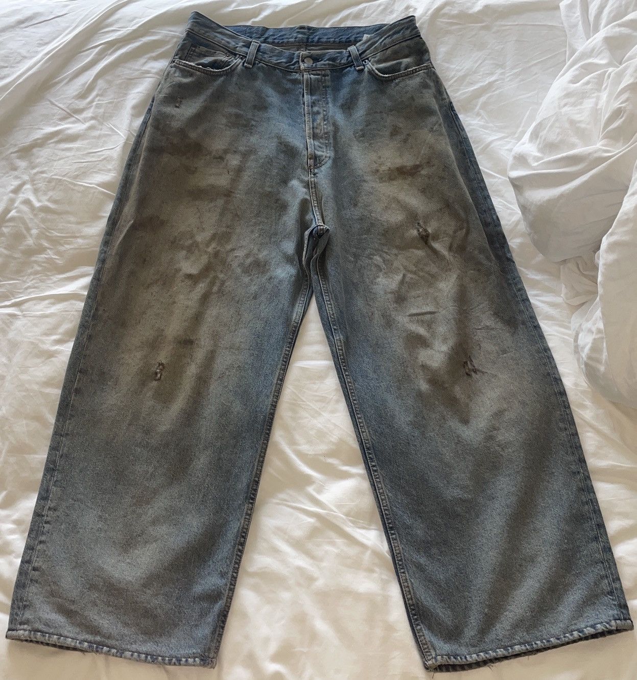 Acne 2023M mudwash superbaggies