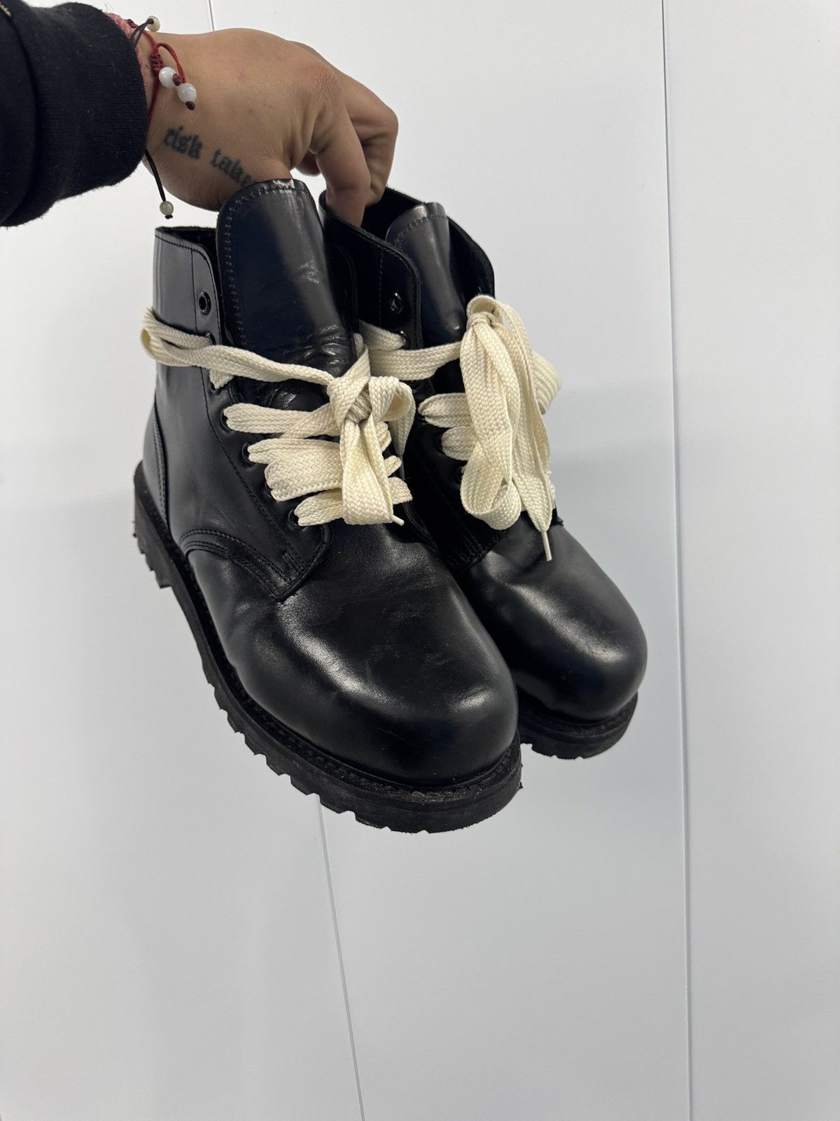 Vintage 1980's Platform Ankle Boots Size US 13 / EU 46 - 2 Thumbnail