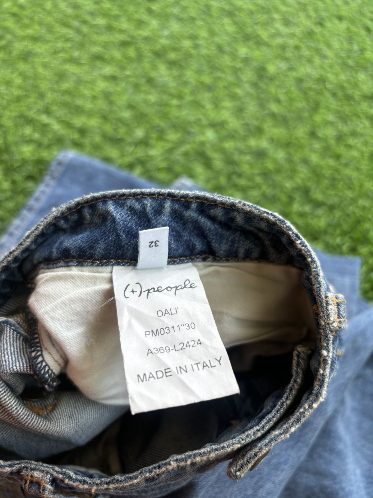 (+)PEOPLE (+) People Distressed Denim Jeans Size US 32 / EU 48 - 11 Thumbnail