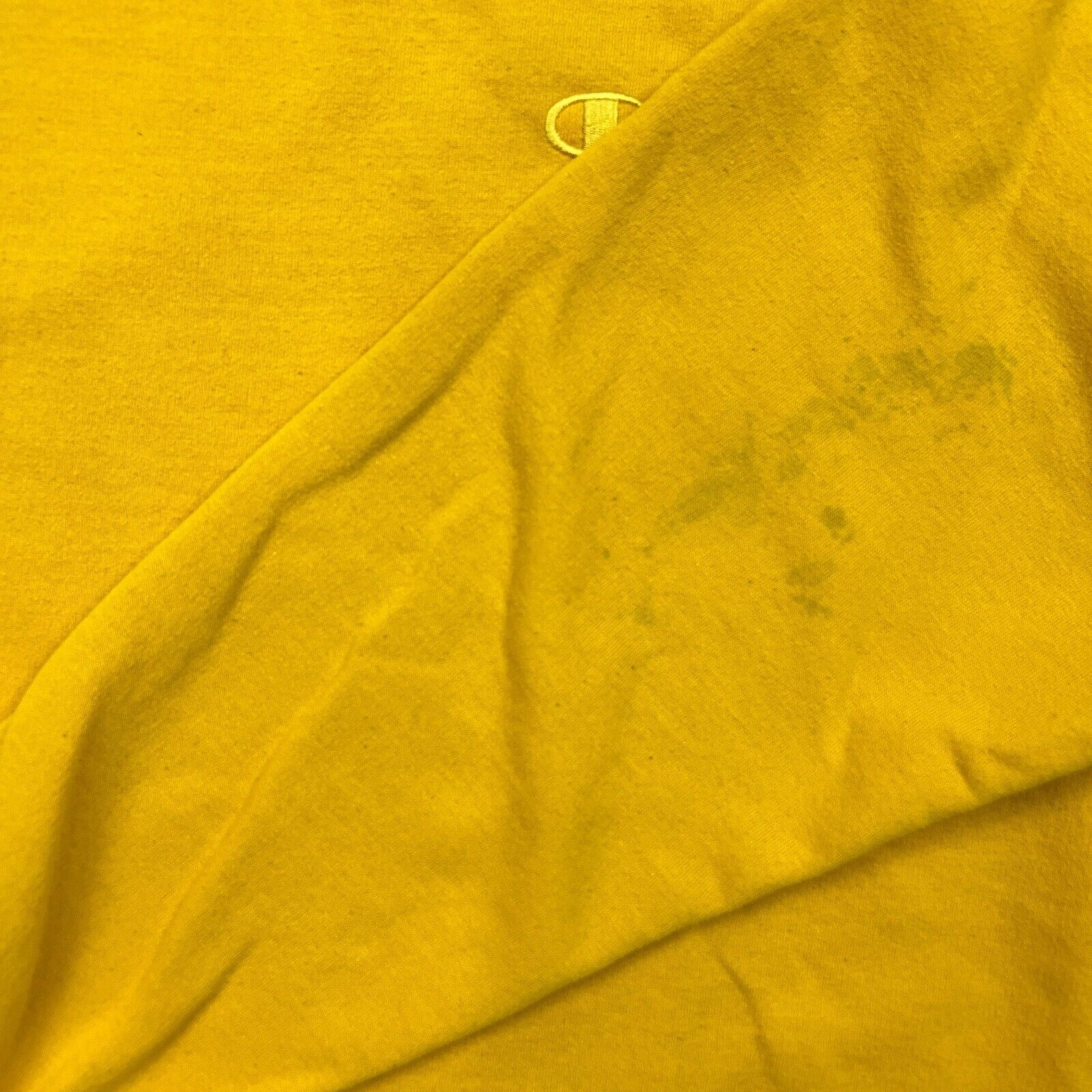 Champion × Vintage Champion Sweatshirt XL Yellow Athleticwear Pullover Crewneck Size US XL / EU 56 / 4 - 3 Thumbnail
