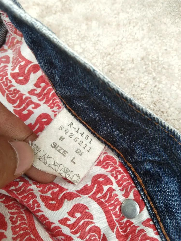 Japanese Brand Vintage RNA Retro Punk Distressed Jeans 32x30 Size US 32 / EU 48 - 12 Thumbnail