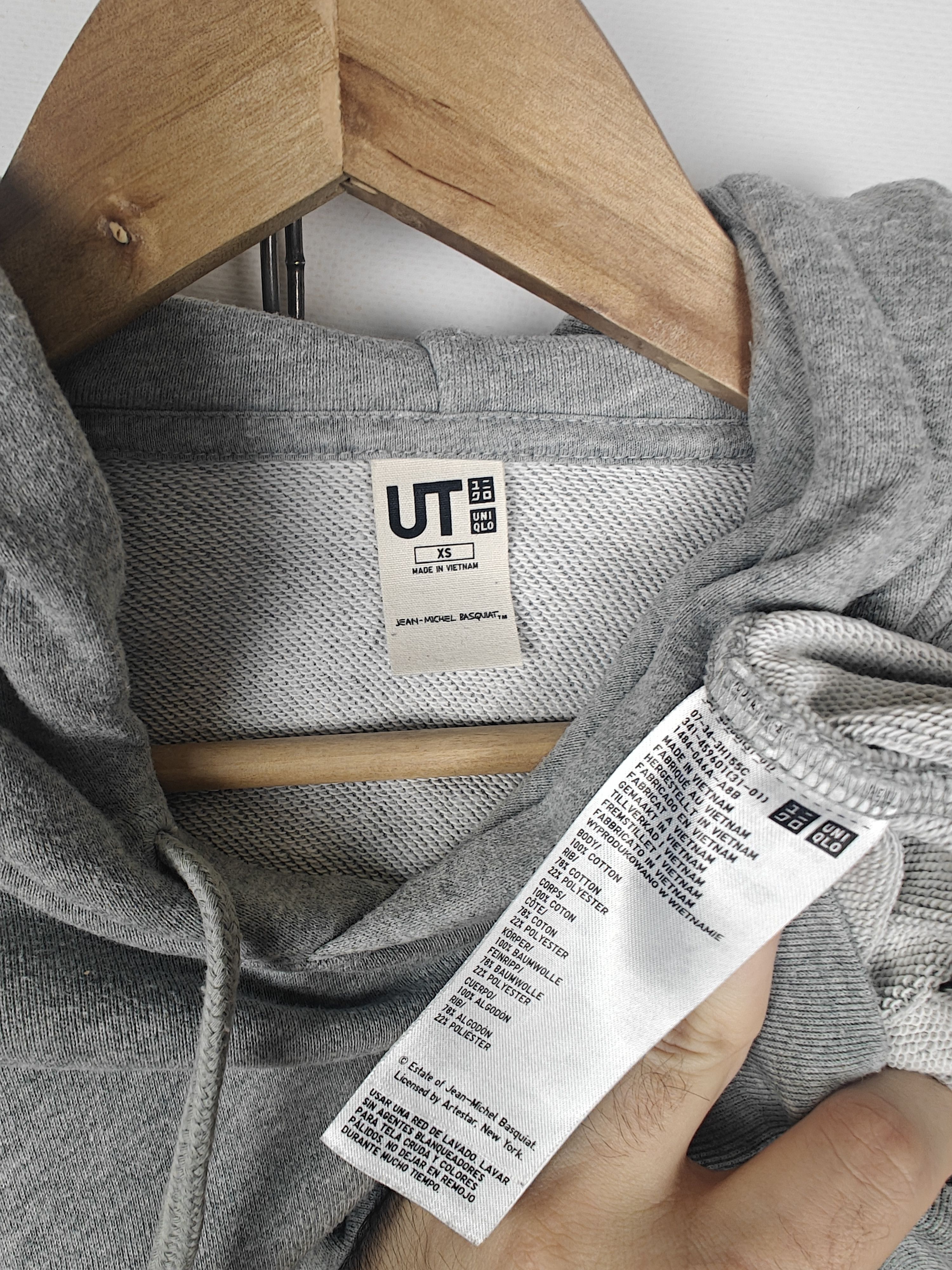 Uniqlo Uniqlo x Jean Michele Basquiat Hoodie Gray Pullover size XS Size US XS / EU 42 / 0 - 10 Thumbnail
