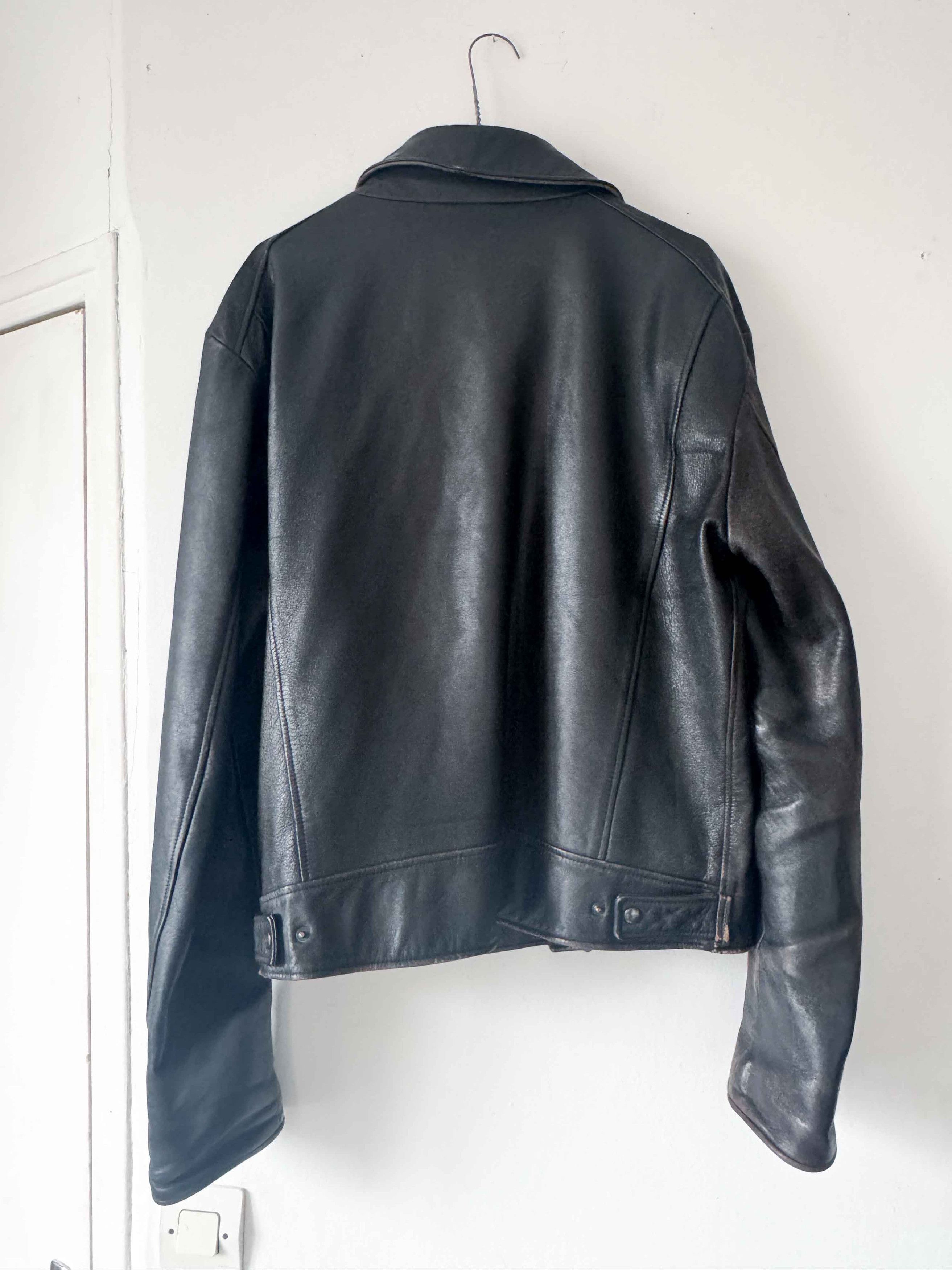 Versace Versace Vintage Leather Jacket Size US L / EU 52-54 / 3 - 2 Thumbnail