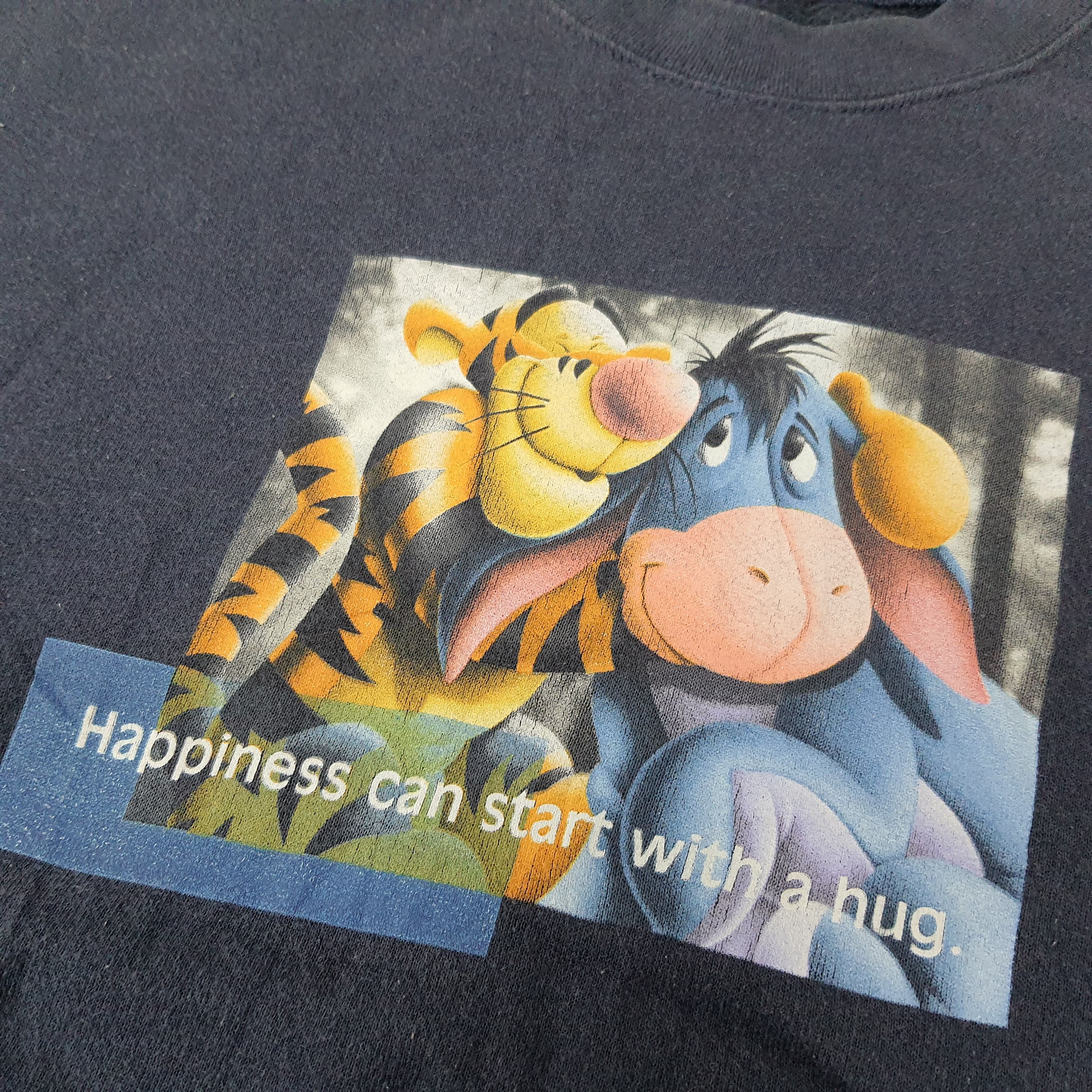 Disney Vintage Disney Tigger and Eeyore Sweatshirt C262N3 Size US XL / EU 56 / 4 - 2 Thumbnail