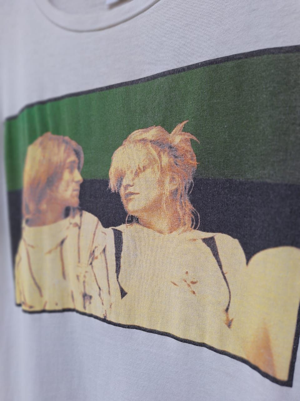 Band Tees 🔥RARE🔥 Vintage Kurt Cobain Courtney 90s Love by kenji kubo Size US S / EU 44-46 / 1 - 4 Thumbnail