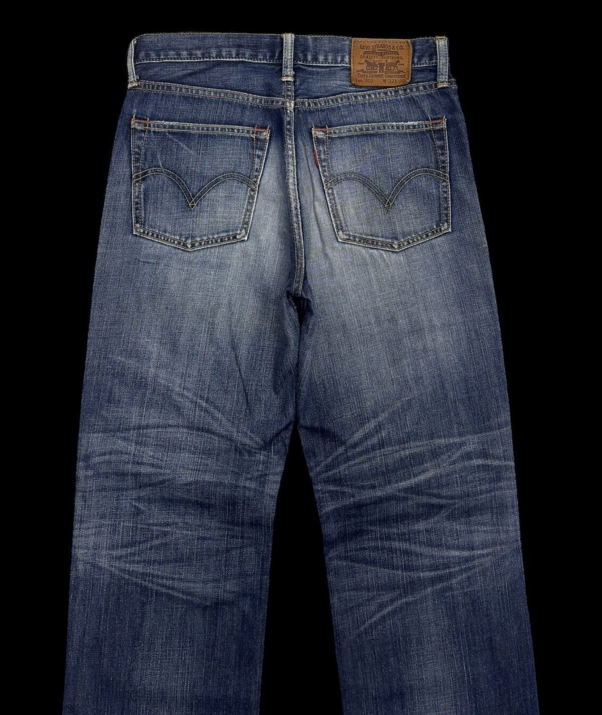If Six Was Nine 🔥LEVIS 702 DISTRESS CLAWMARK DENIM JEANS Size US 31 - 8 Thumbnail