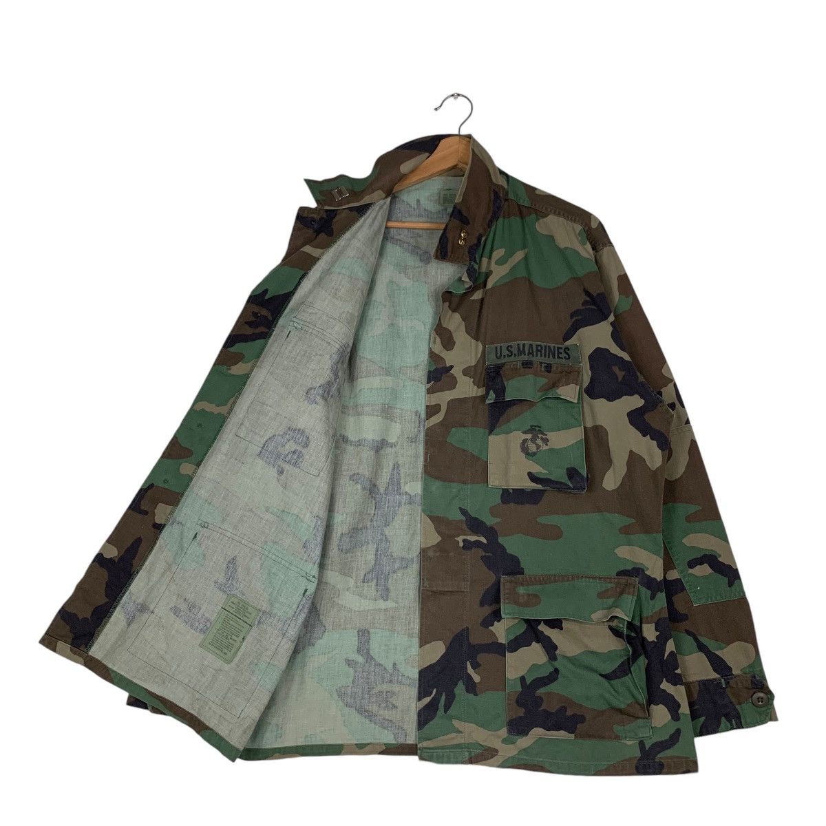 Vintage Vintage US Marines EA Industries Combat Jacket #1323-C60 Size US L / EU 52-54 / 3 - 9 Thumbnail