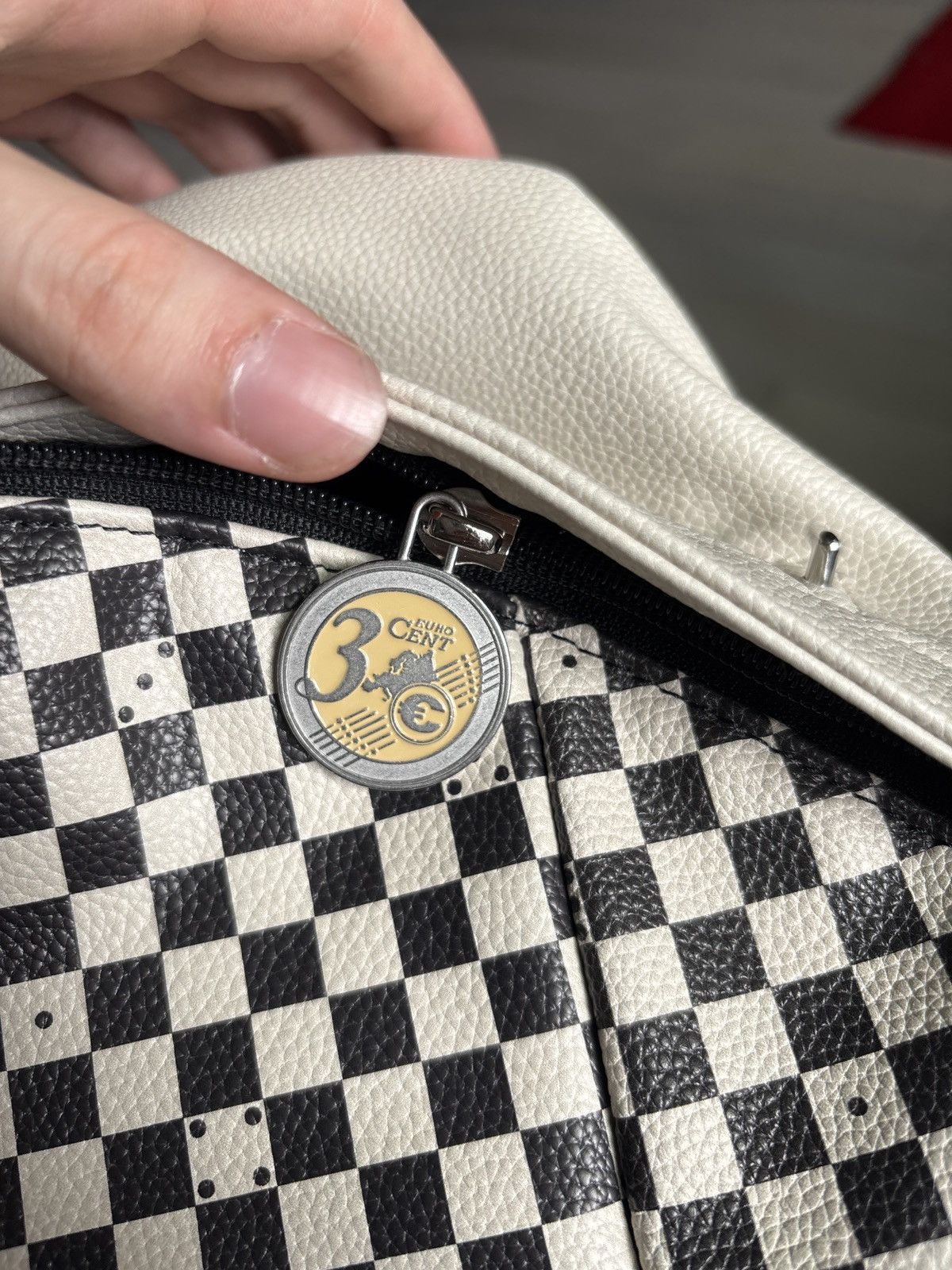 1199 Cannnone x Bazo1199 Checkered Backpack Size ONE SIZE - 6 Thumbnail